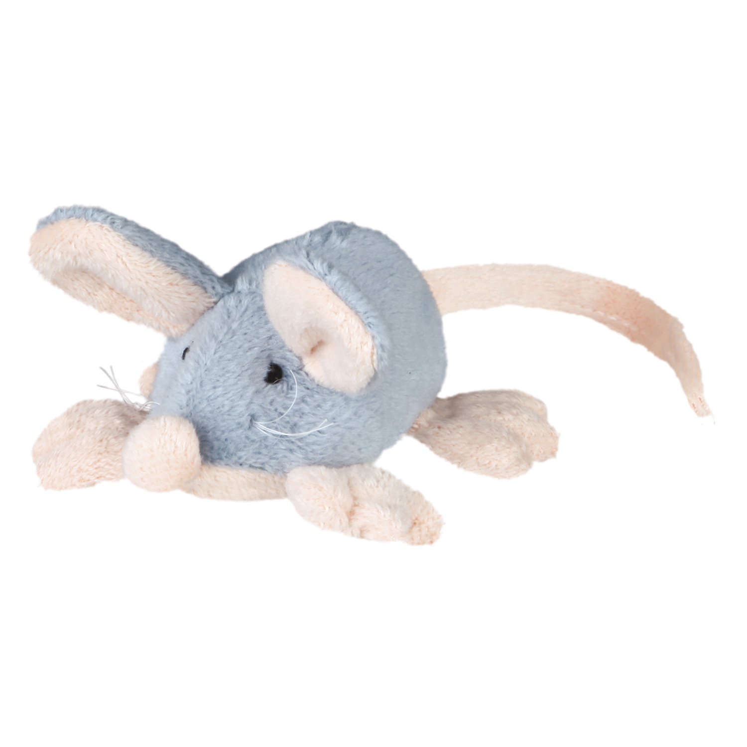 Ratón, Peluche, 9 cm, Gris