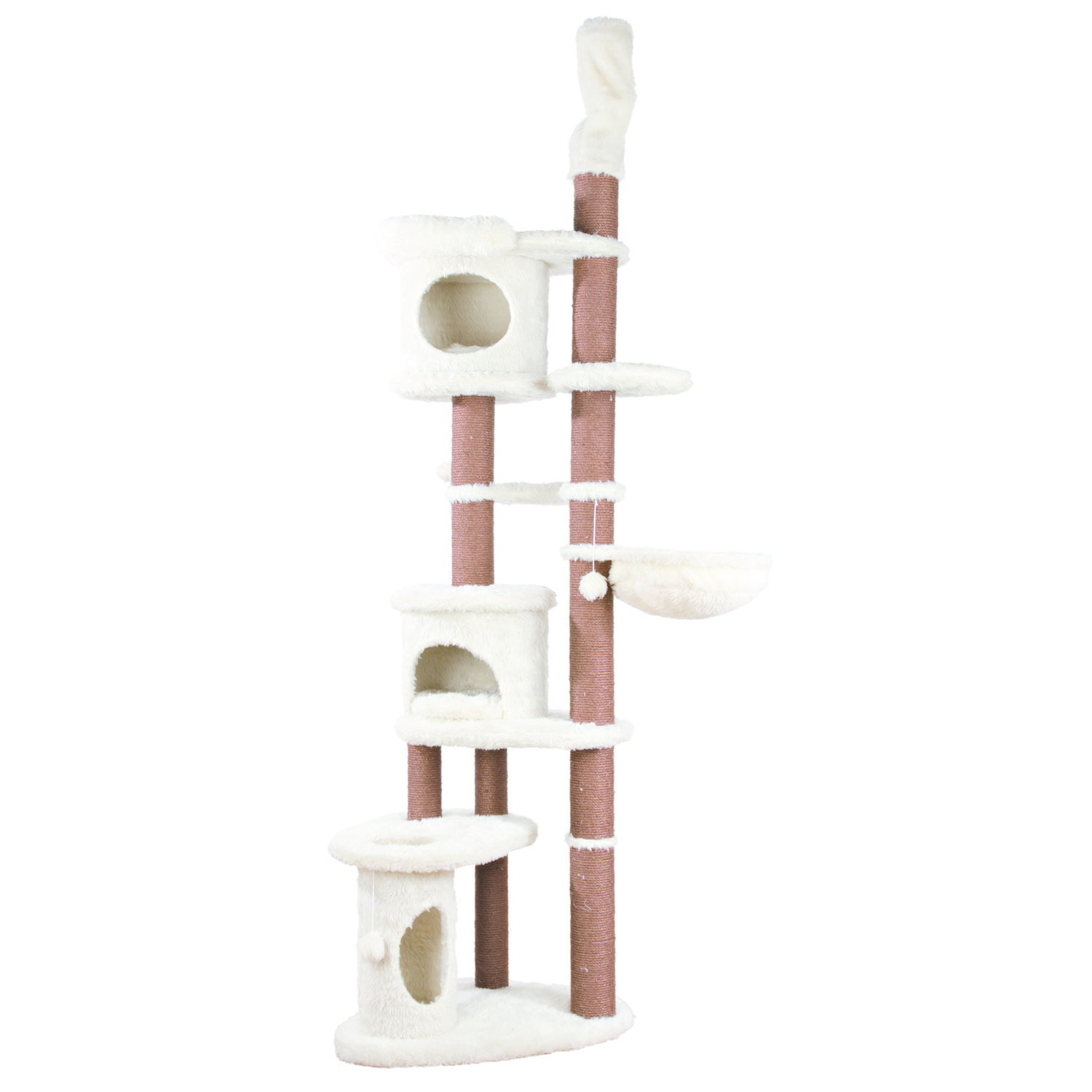 Poste Rascador Olivia, 220-250 cm, Beige