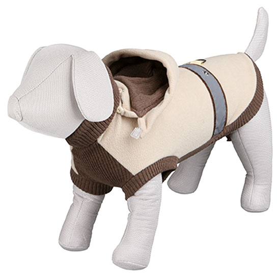 Jersey Pompei, L, 60 cm, Beige