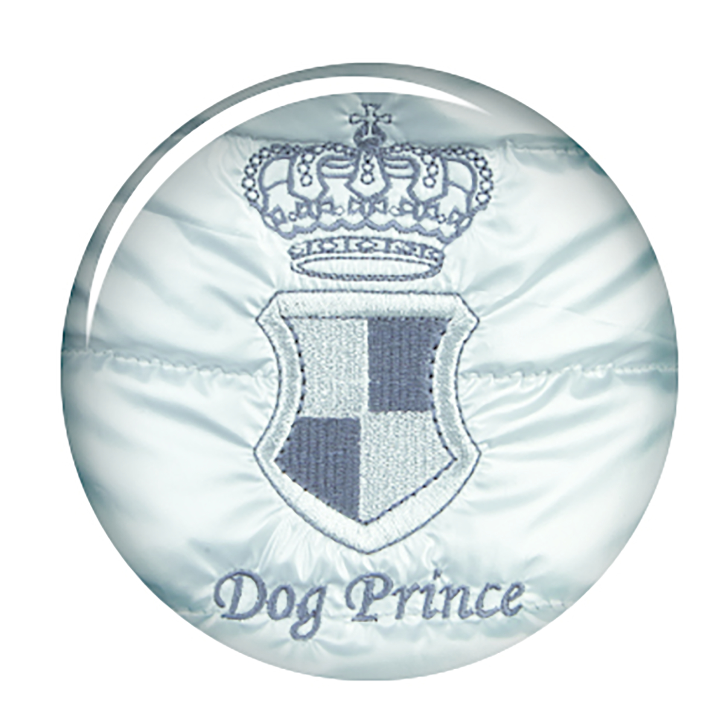 Abrigo Dog Prince, XXS, 24 cm, Gris plata