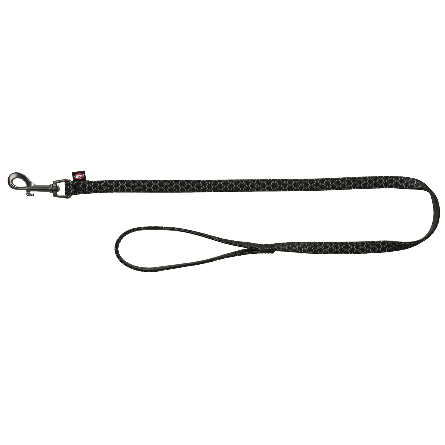 Correa Night Reflect, XS–S, 1,00 m/15 mm, negro