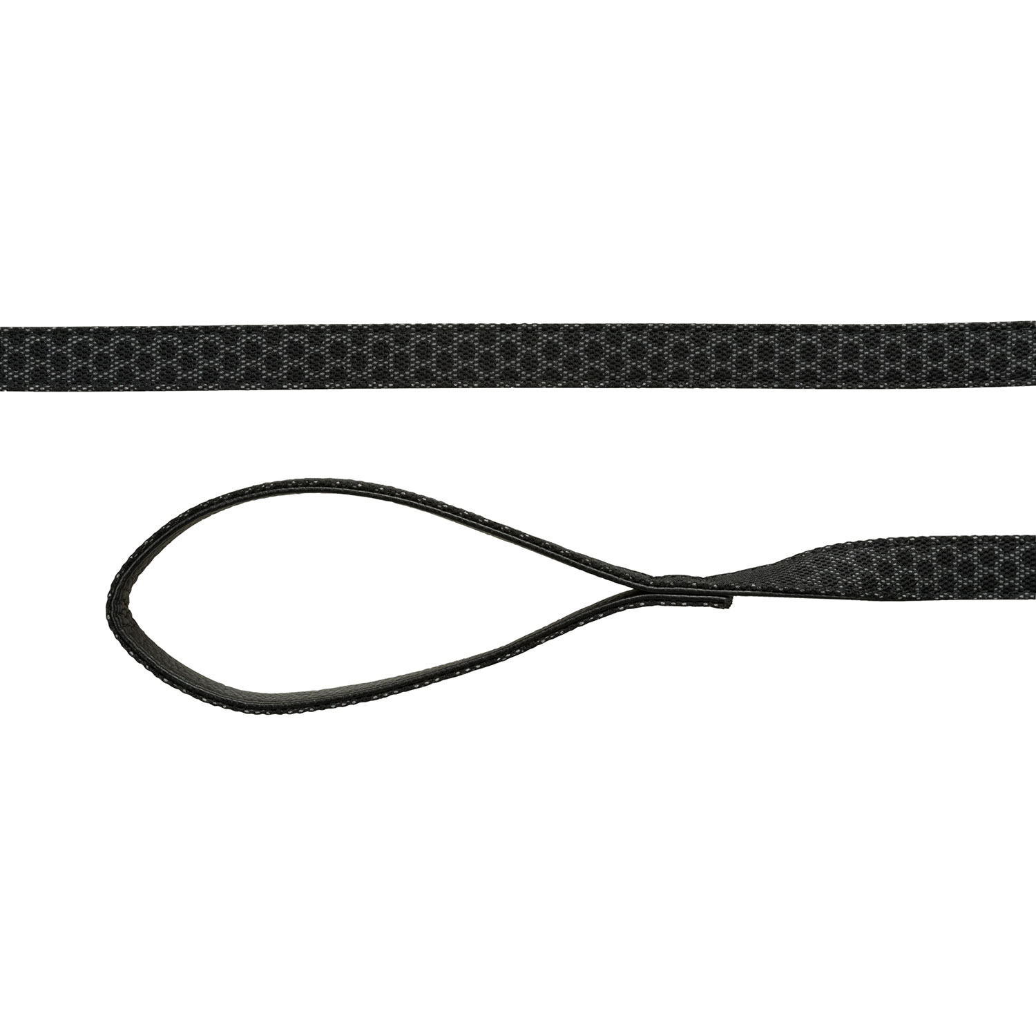 Correa Night Reflect, XS–S, 1,00 m/15 mm, negro