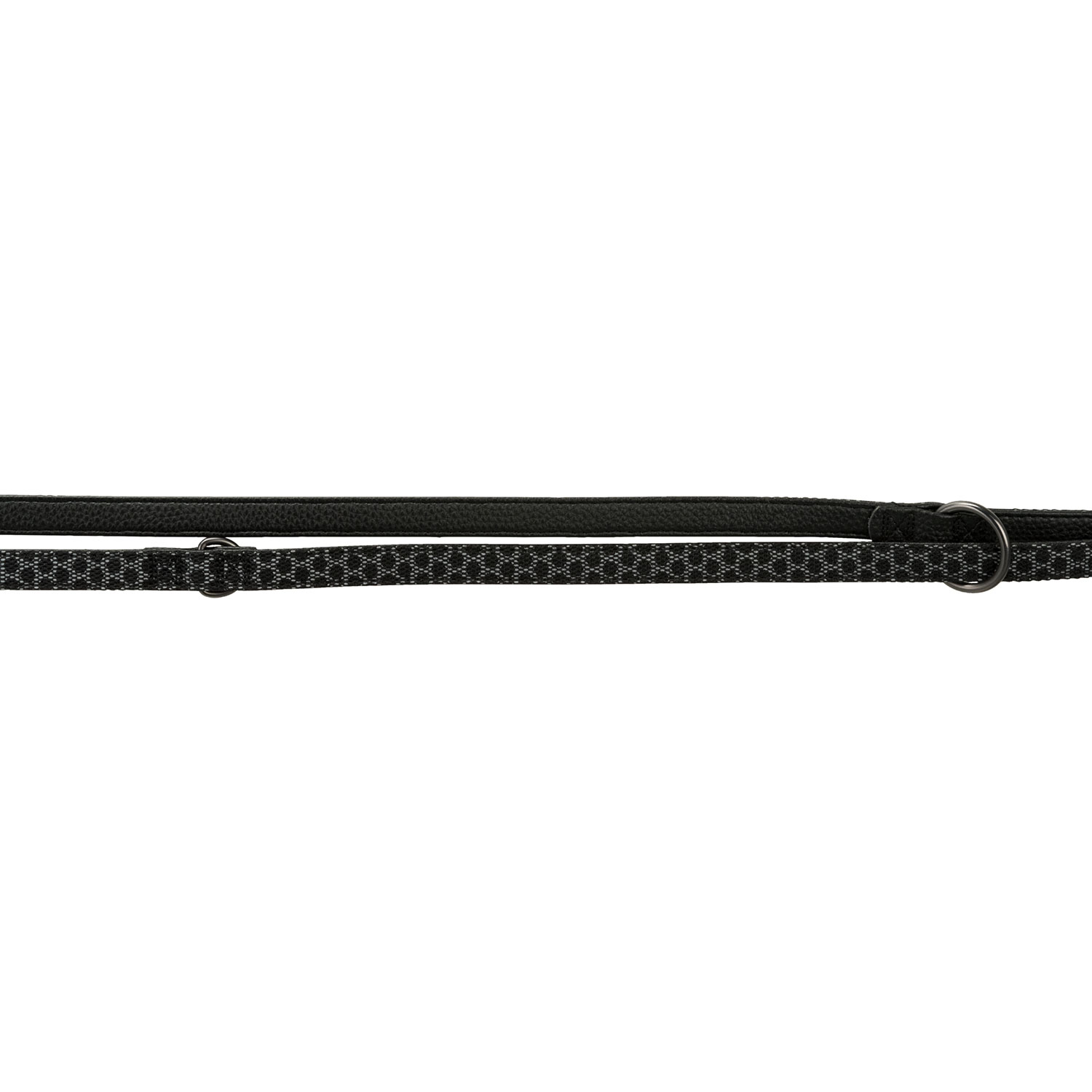 Ramal Night Reflect, XS–S, 2,00 m/15 mm, negro