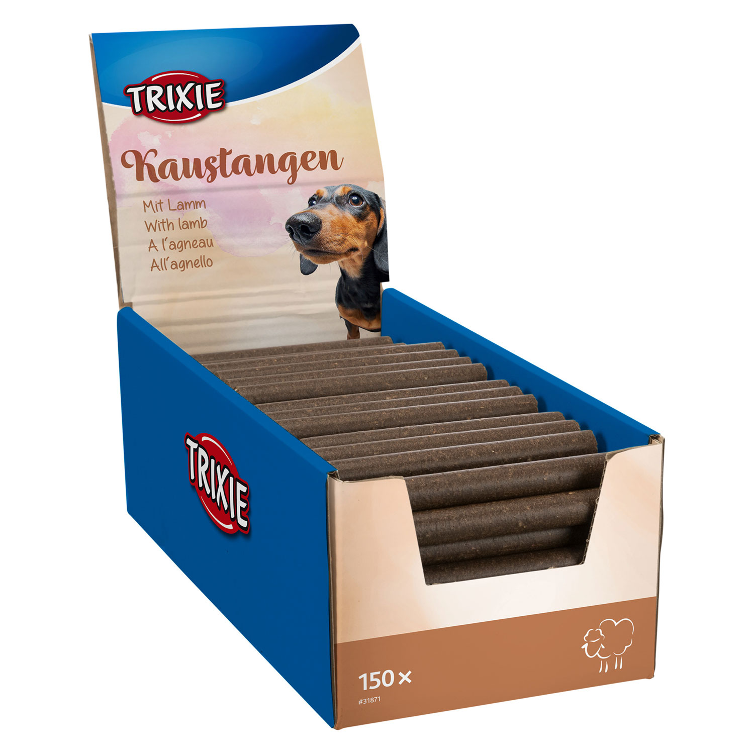Set de Palitos Masticables con cordero, 32 g/Ud