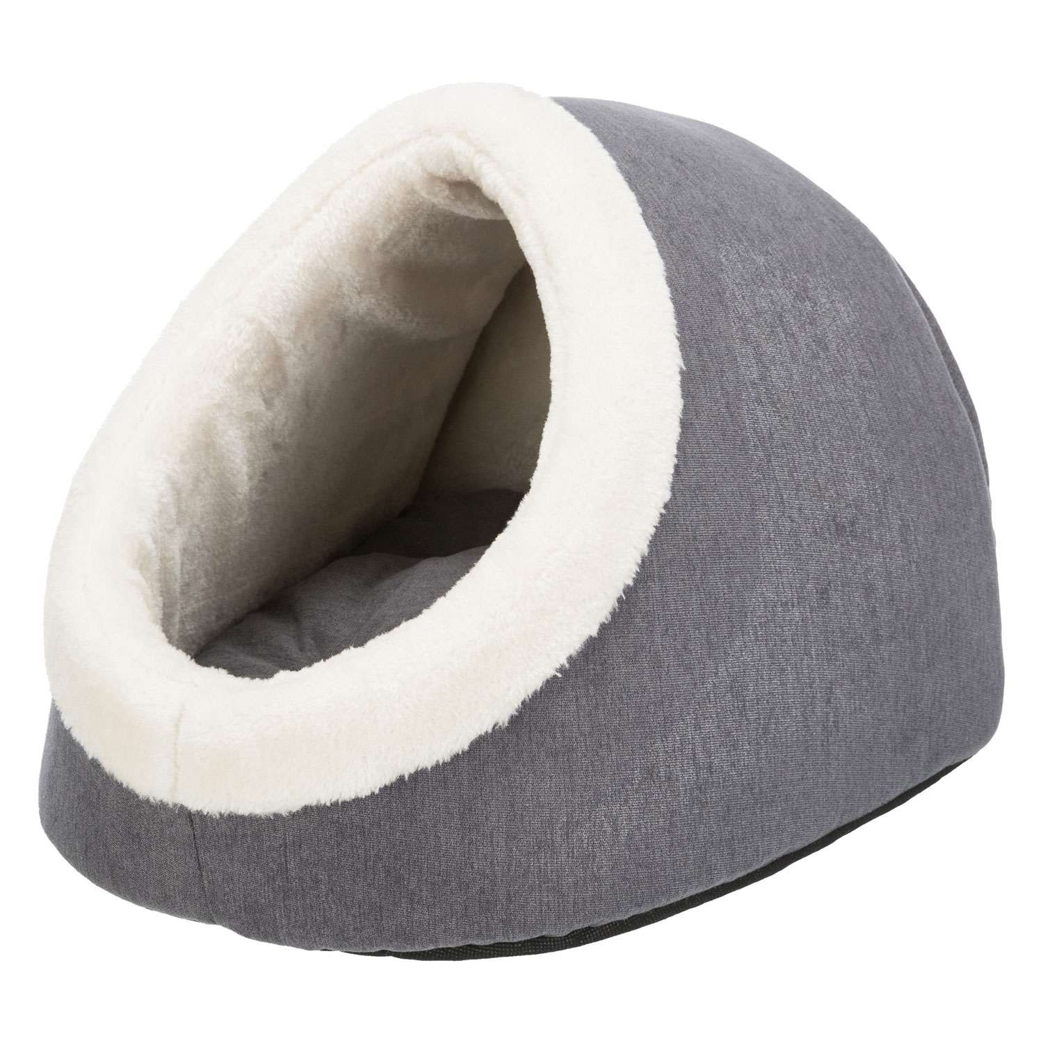 Cueva Suave Marcy, 35 × 30 × 40 cm, gris/crema