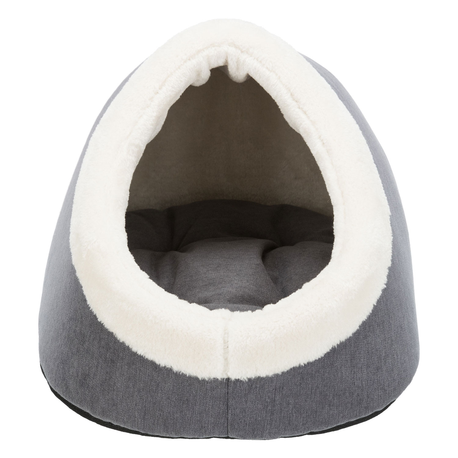 Cueva Suave Marcy, 35 × 30 × 40 cm, gris/crema