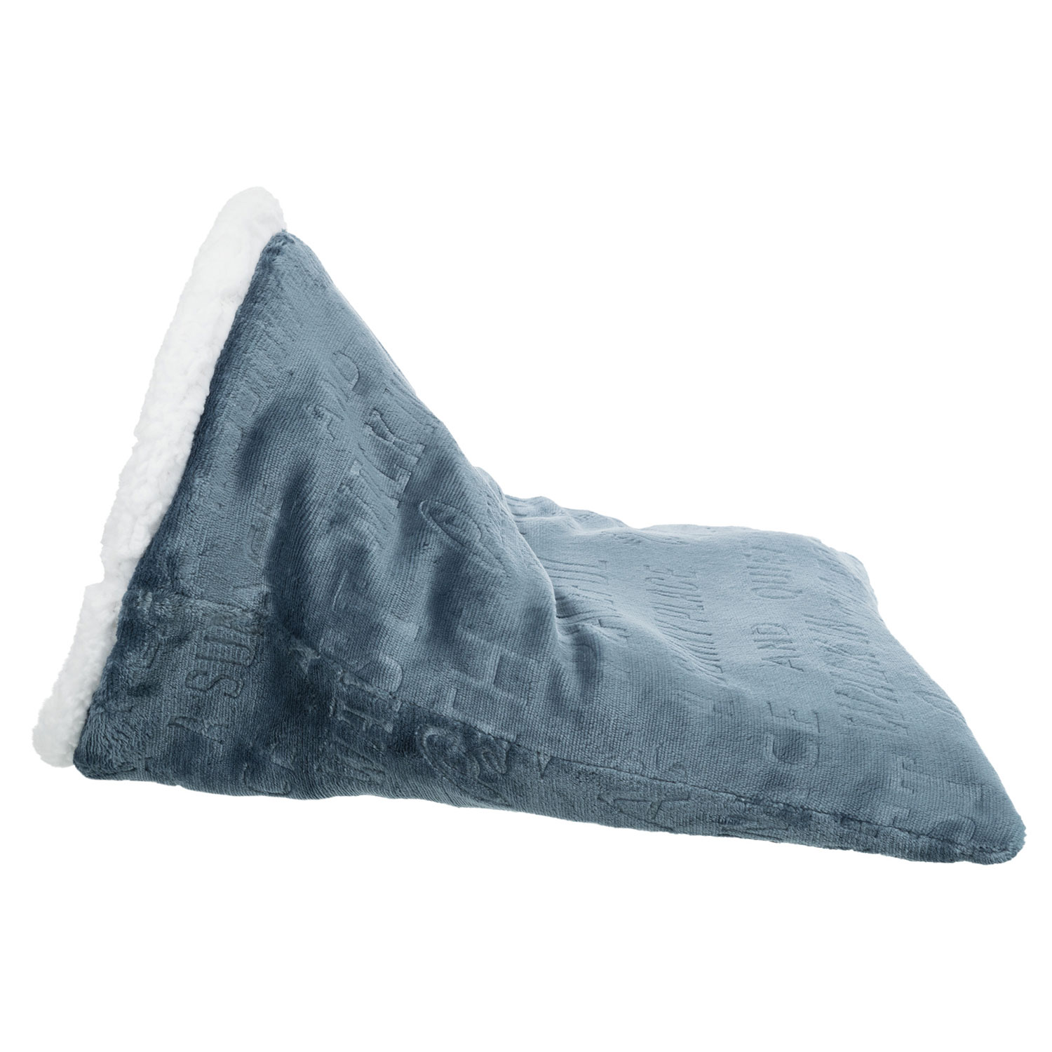 Saco Paul, ø 30 × 50 cm, azul/blanco