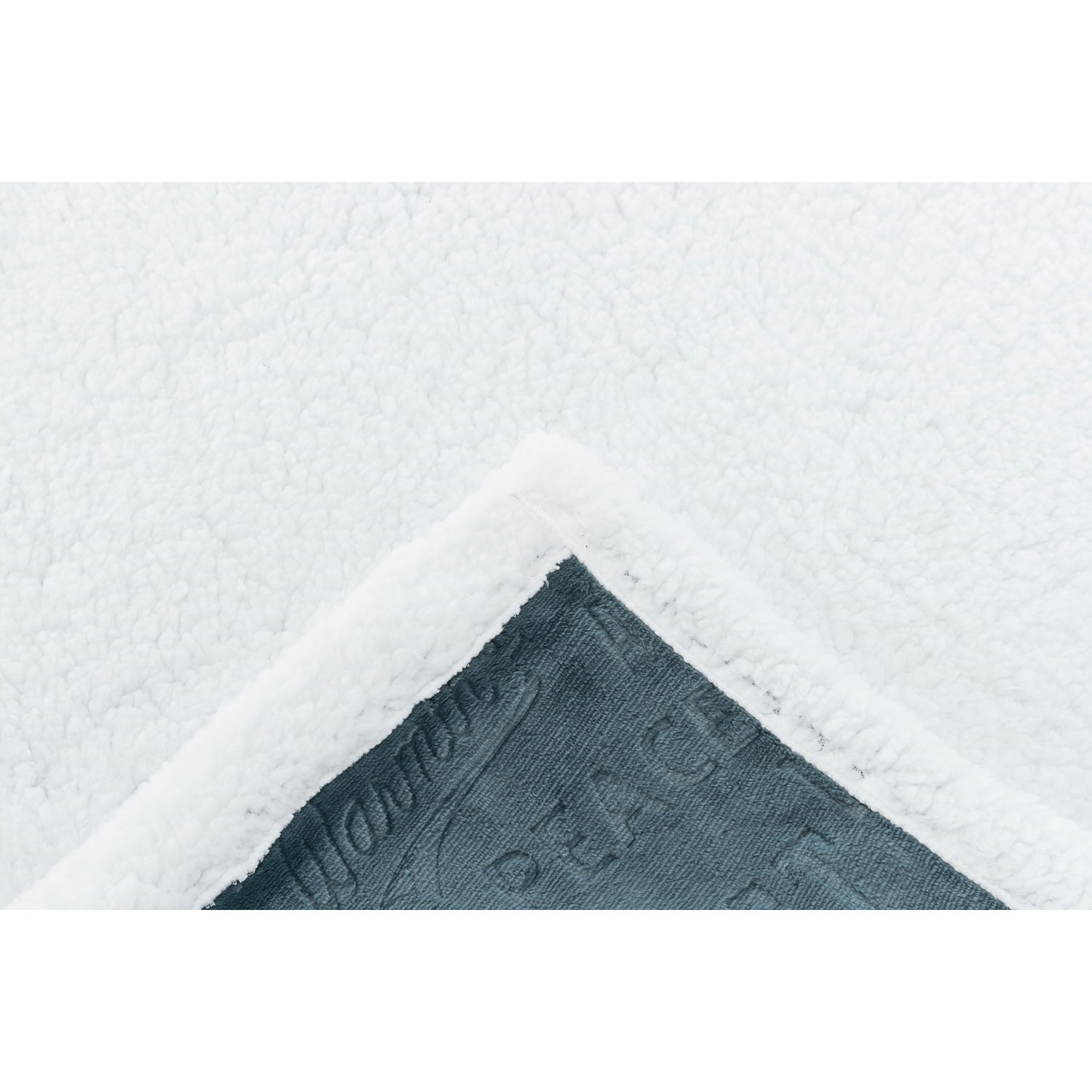 Manta Paul, 100 × 70 cm, azul/blanco