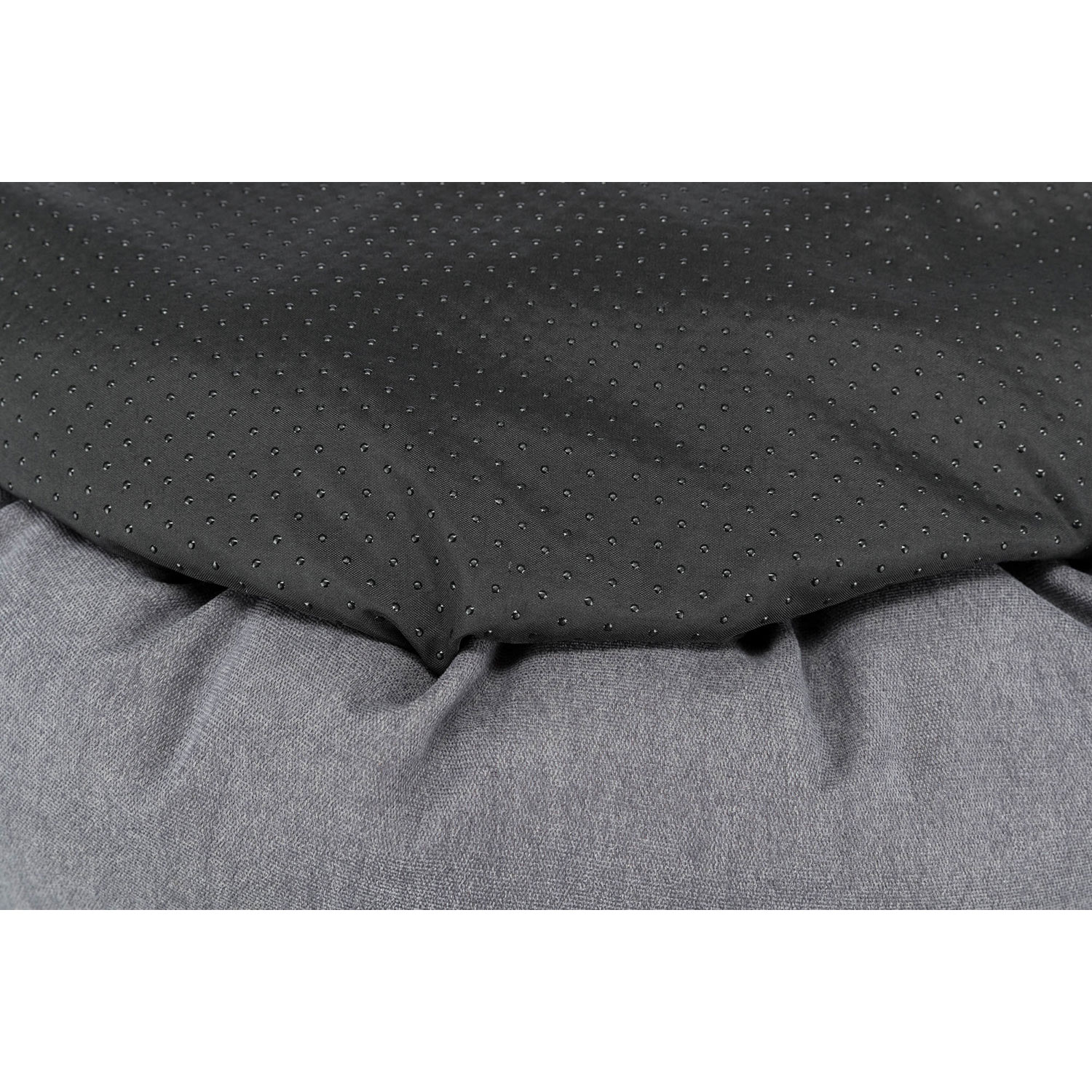 Cama Marcy, ø 50 cm, gris/crema