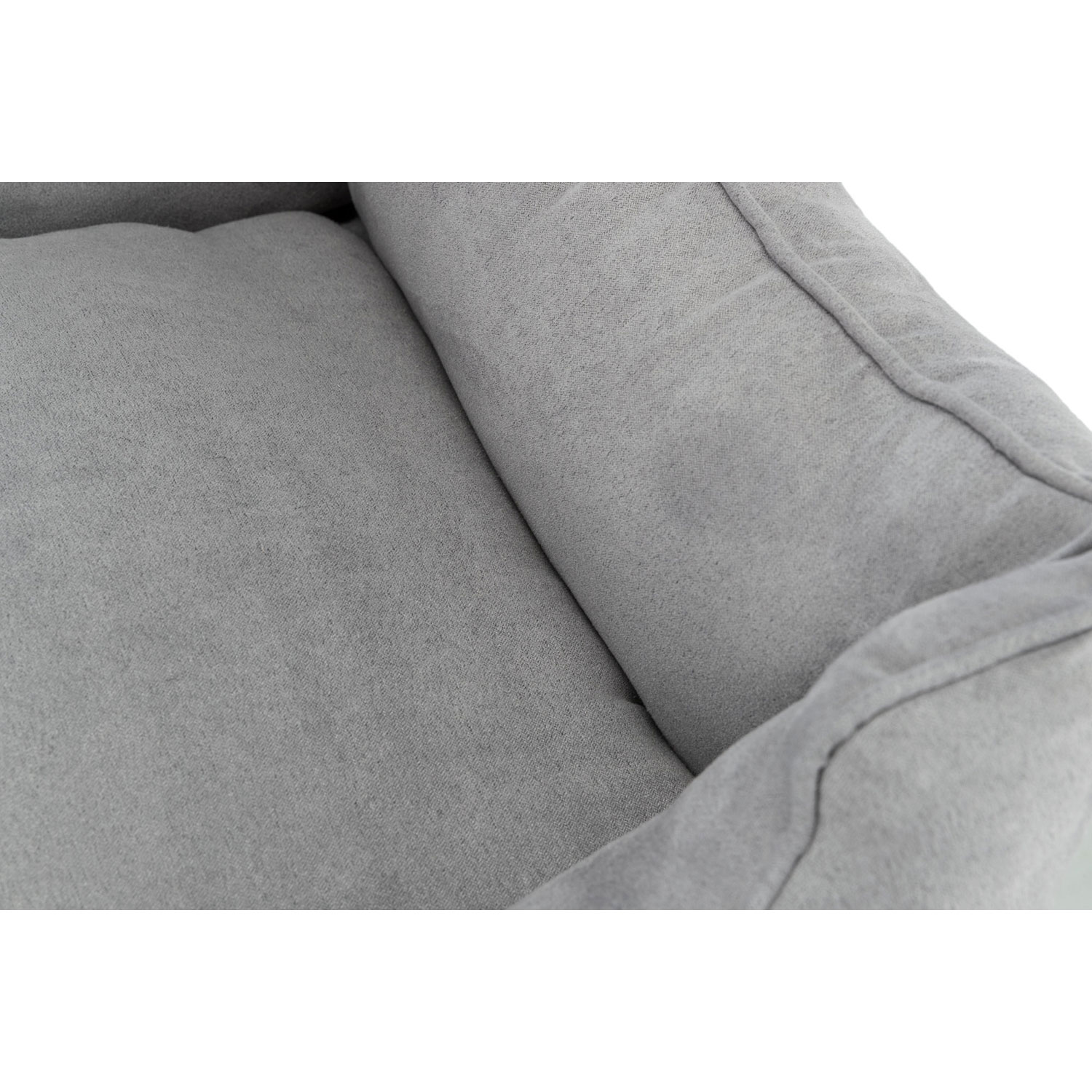 Cama con Capa Termo-Reflectante, 65 × 50 cm, gris