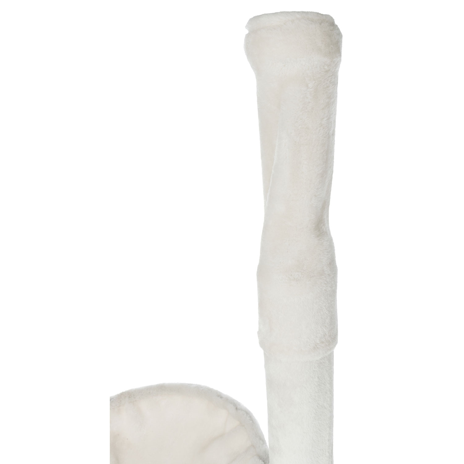 Poste Rascador Aurelio, del suelo al techo, 220-250 cm, blanco