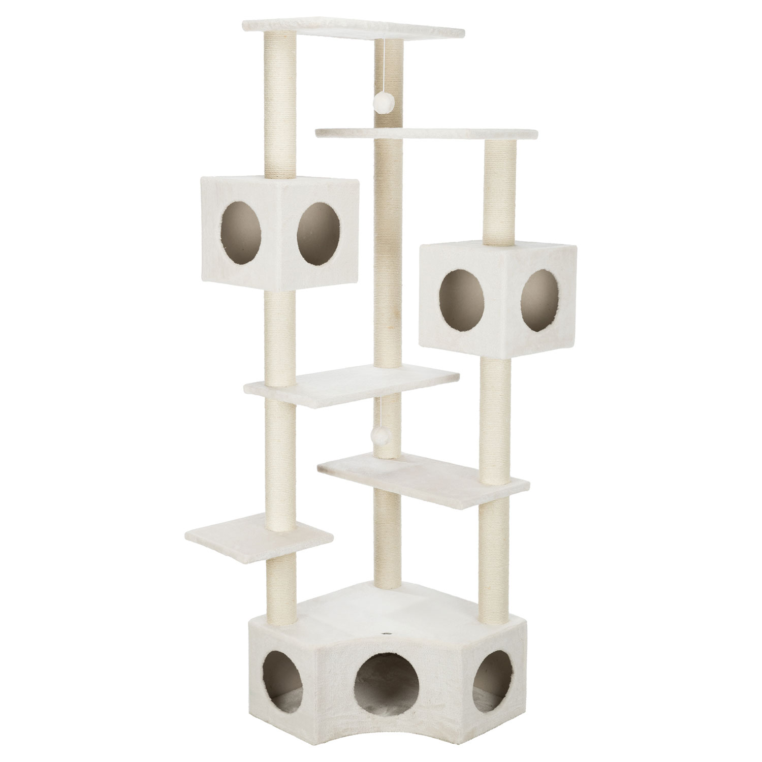 Poste Rascador Raquel, 199 cm, crema