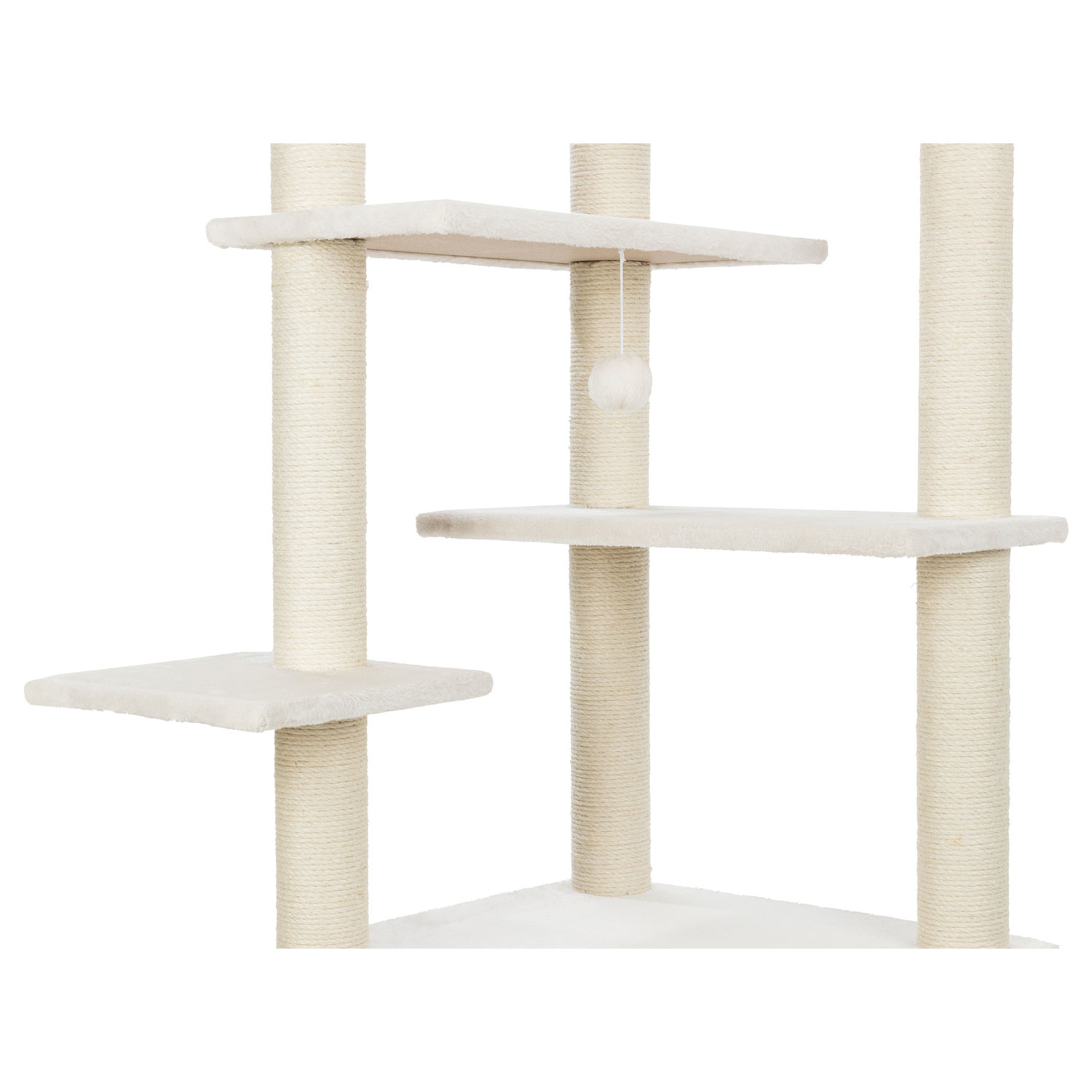 Poste Rascador Raquel, 199 cm, crema