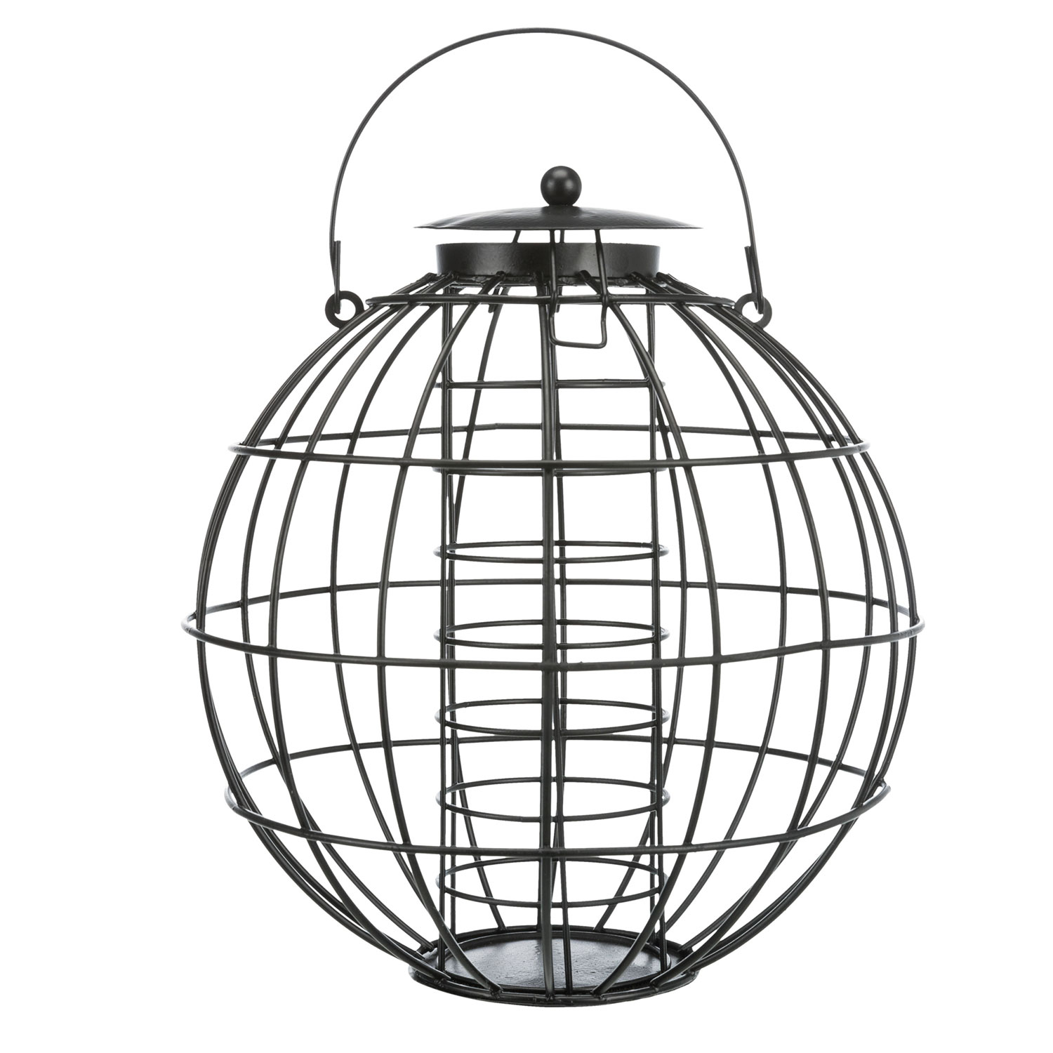 Comedero Bolas de Grasa, ø 22 × 24 cm, negro