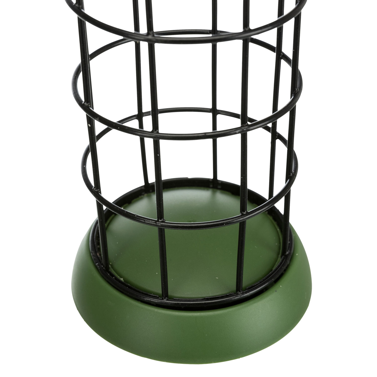 Comedero para Bolas de Grasa, ø 8 × 22 cm, verde