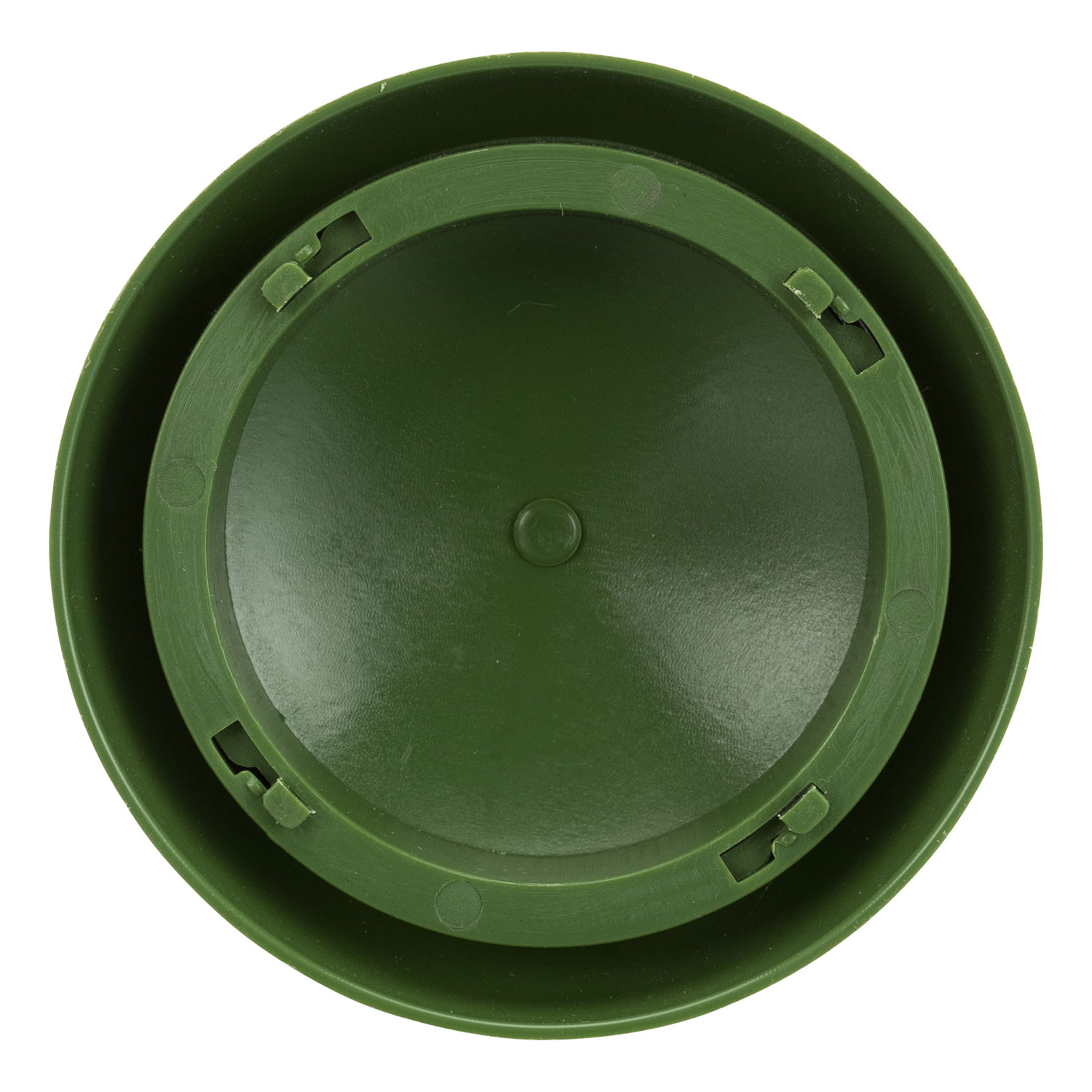 Comedero para Bolas de Grasa, ø 8 × 22 cm, verde