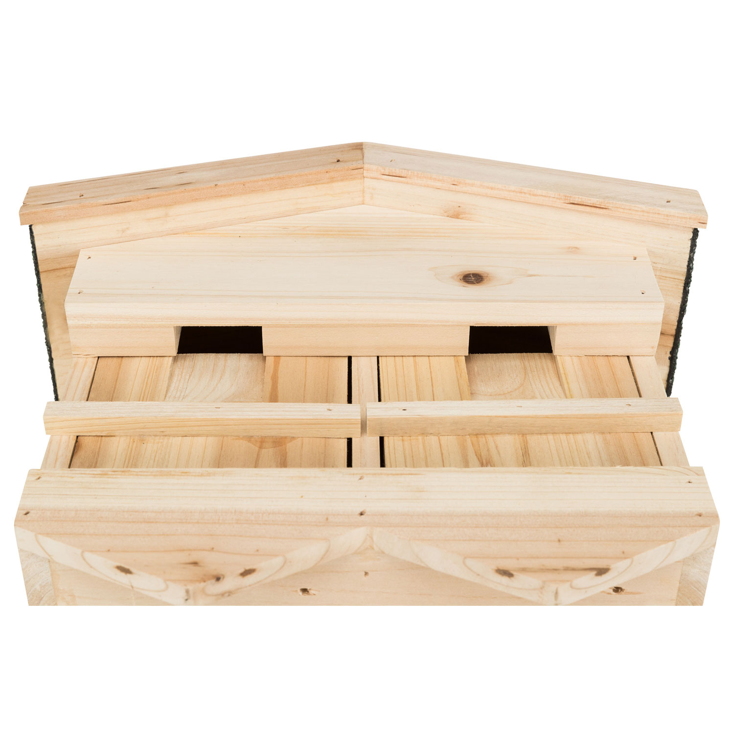 Caja nido para gorriones, 33 × 30 × 21 cm