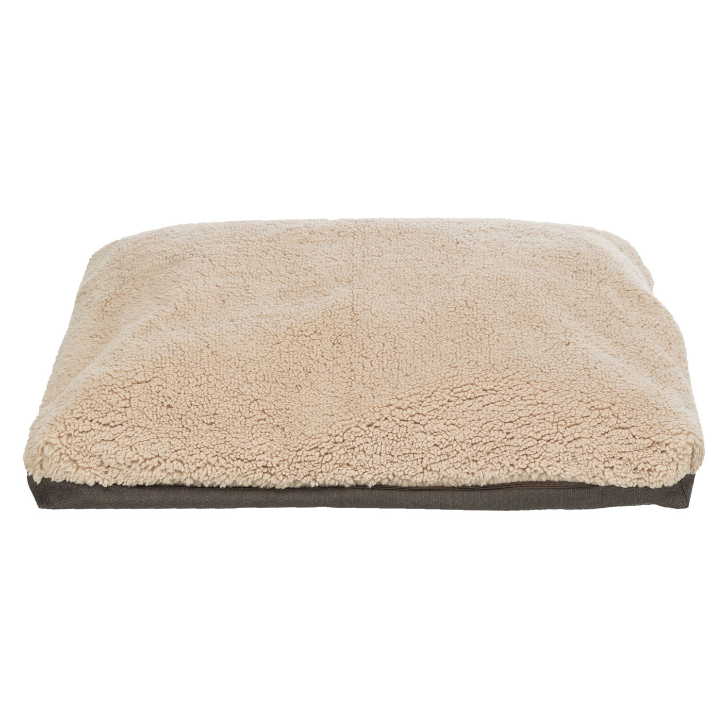 Cama Vital Bendson, 70 × 60 cm, marrón oscuro/beige