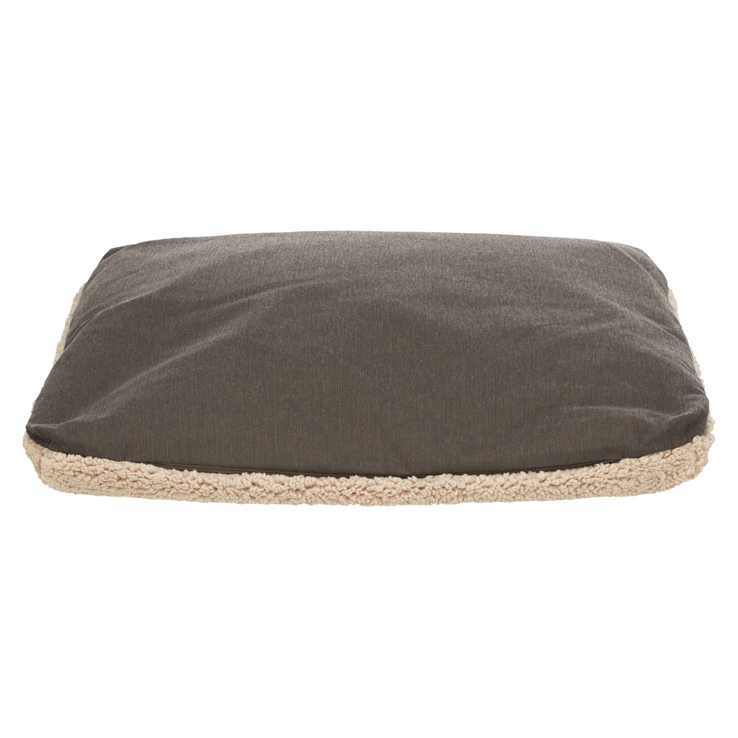 Cama Vital Bendson, 70 × 60 cm, marrón oscuro/beige