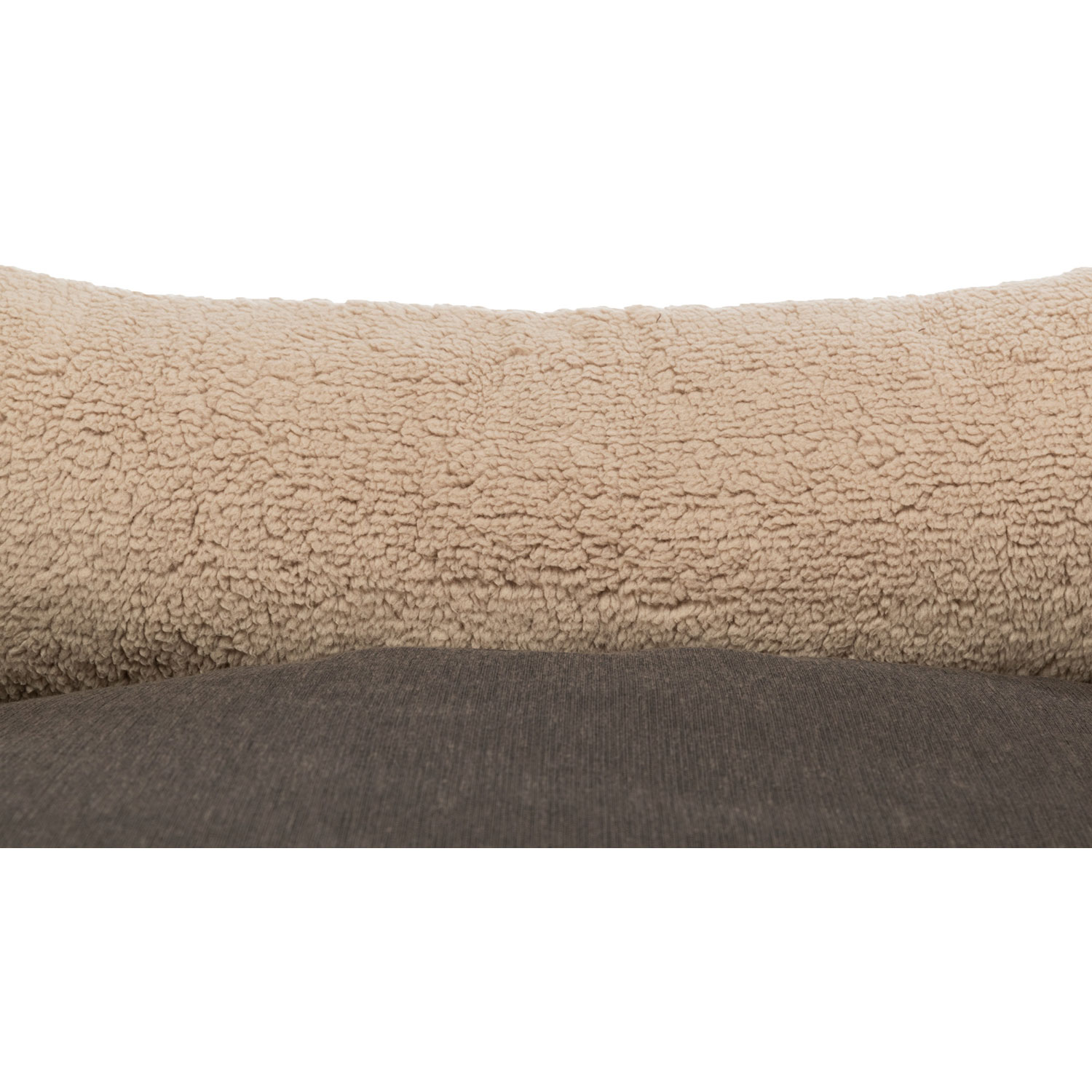Cama Vital Bendson, 70 × 60 cm, marrón oscuro/beige