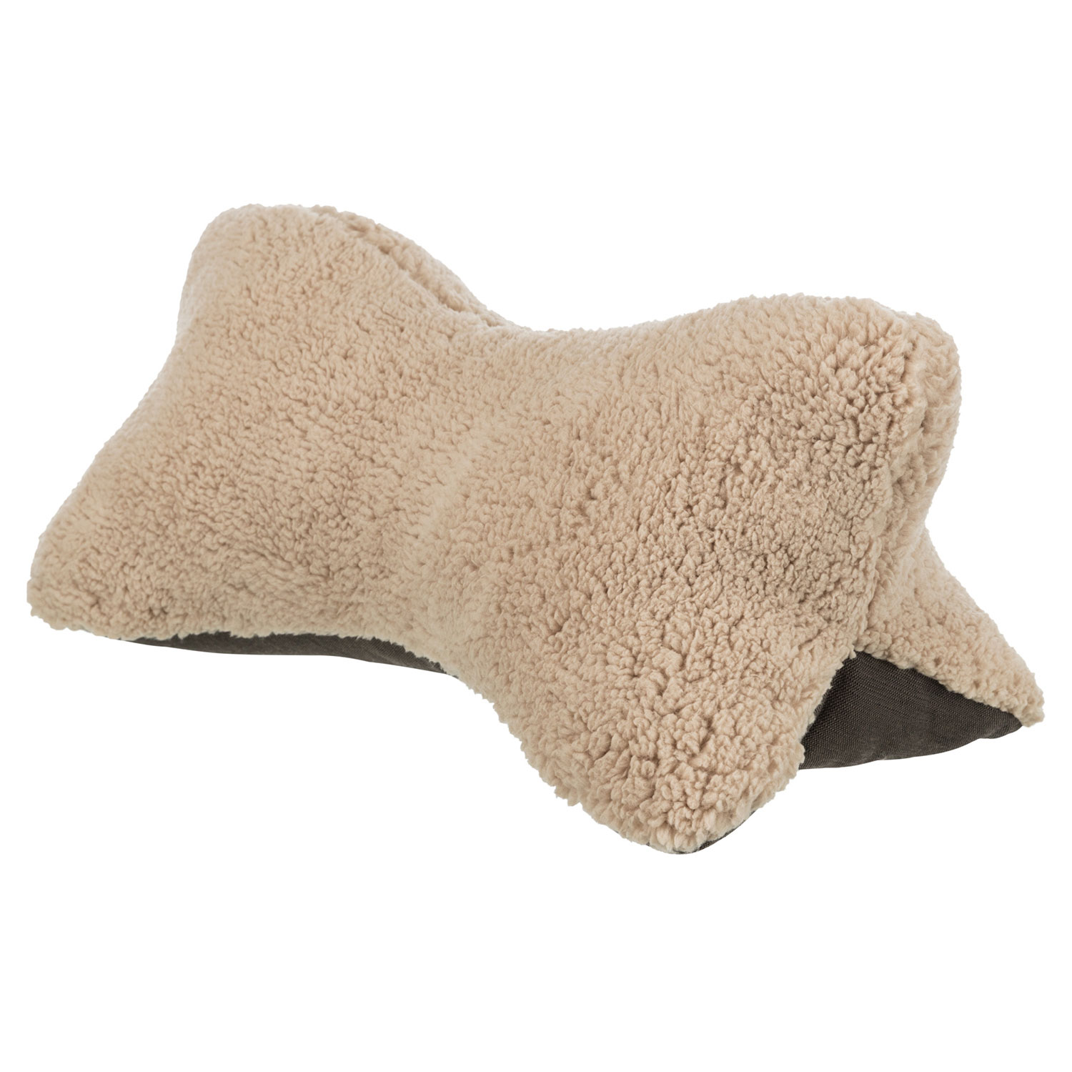 Almohada Bendson, 40 × 22 cm, beige/marrón oscuro