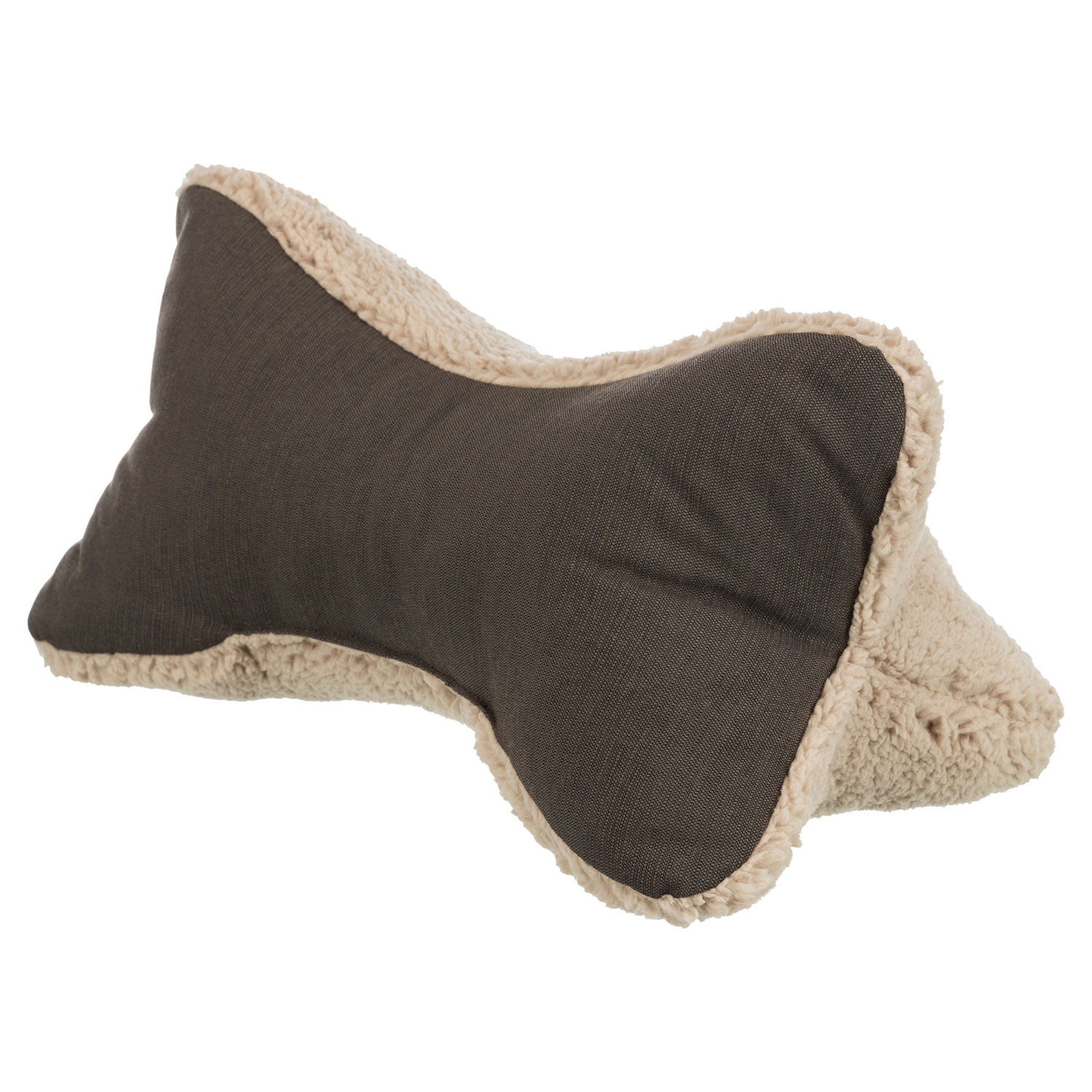 Almohada Bendson, 40 × 22 cm, beige/marrón oscuro