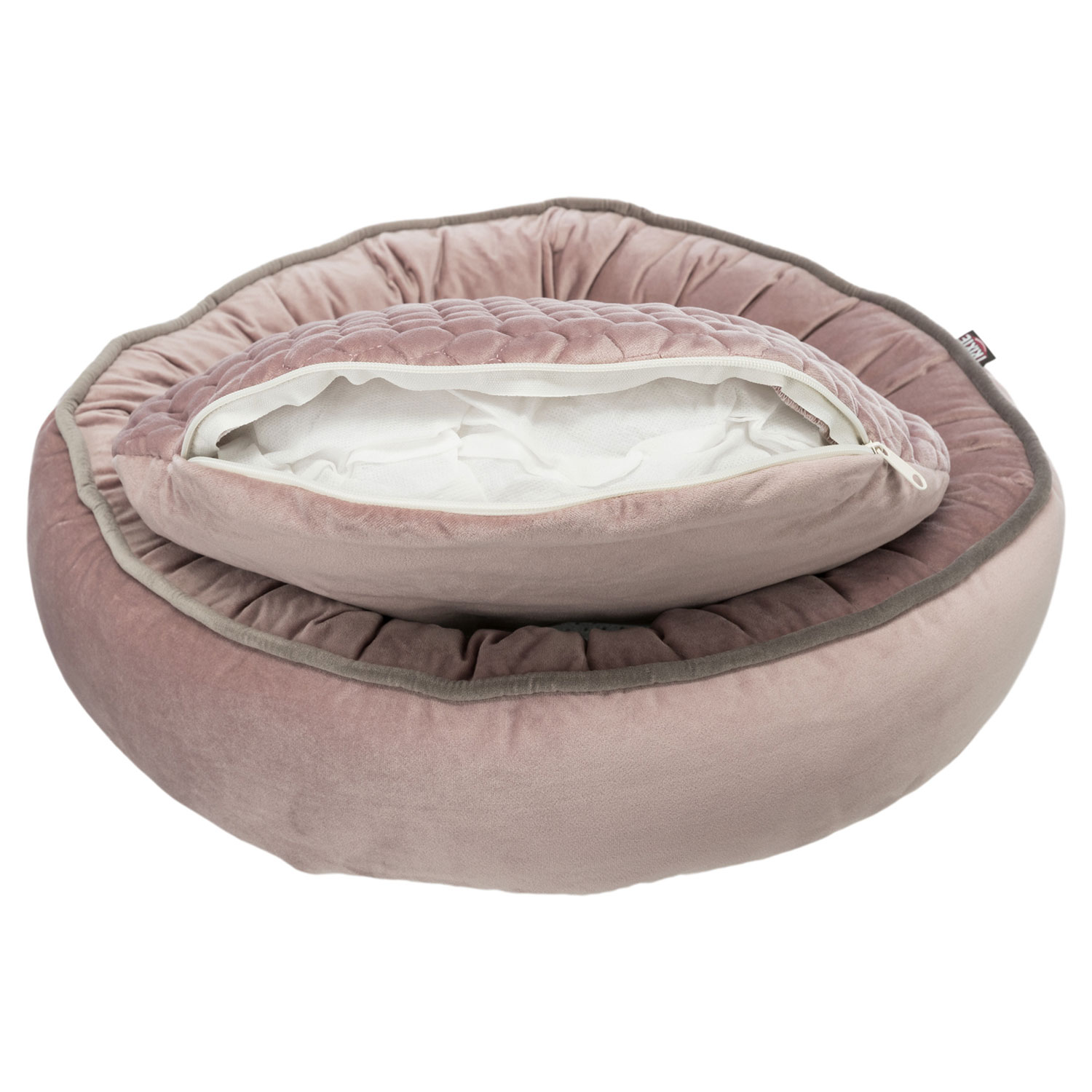 Cama Livia, ø 50 cm, rosa