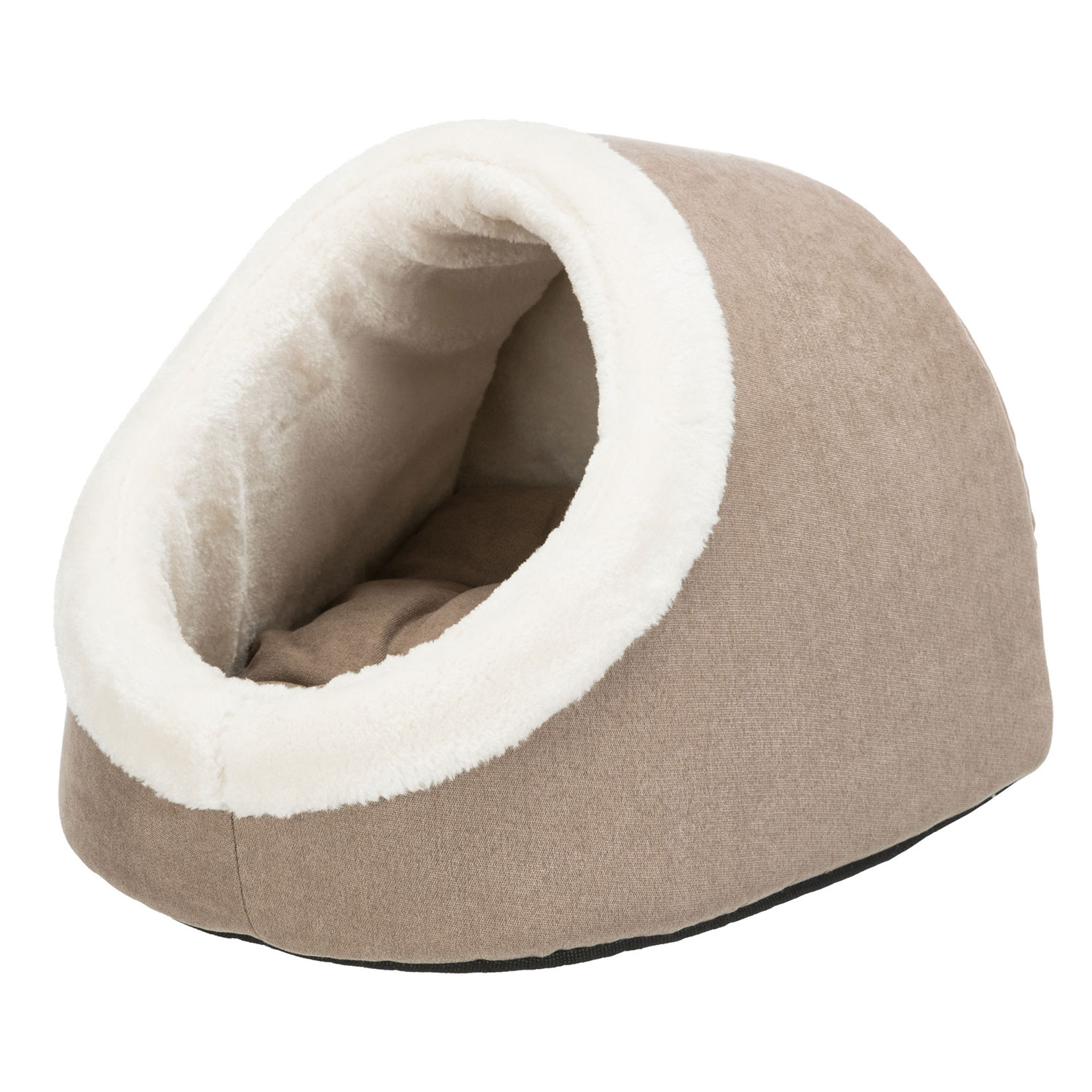 Cueva Suave Marcy, 35 × 30 × 40 cm, marrón claro/crema