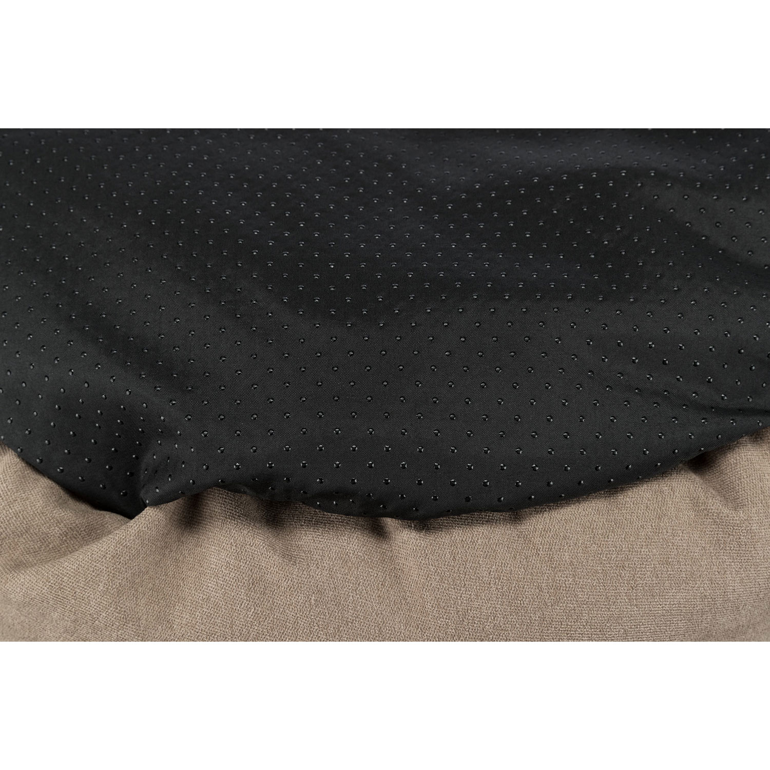 Cama Marcy, ø 50 cm, marrón claro/crema