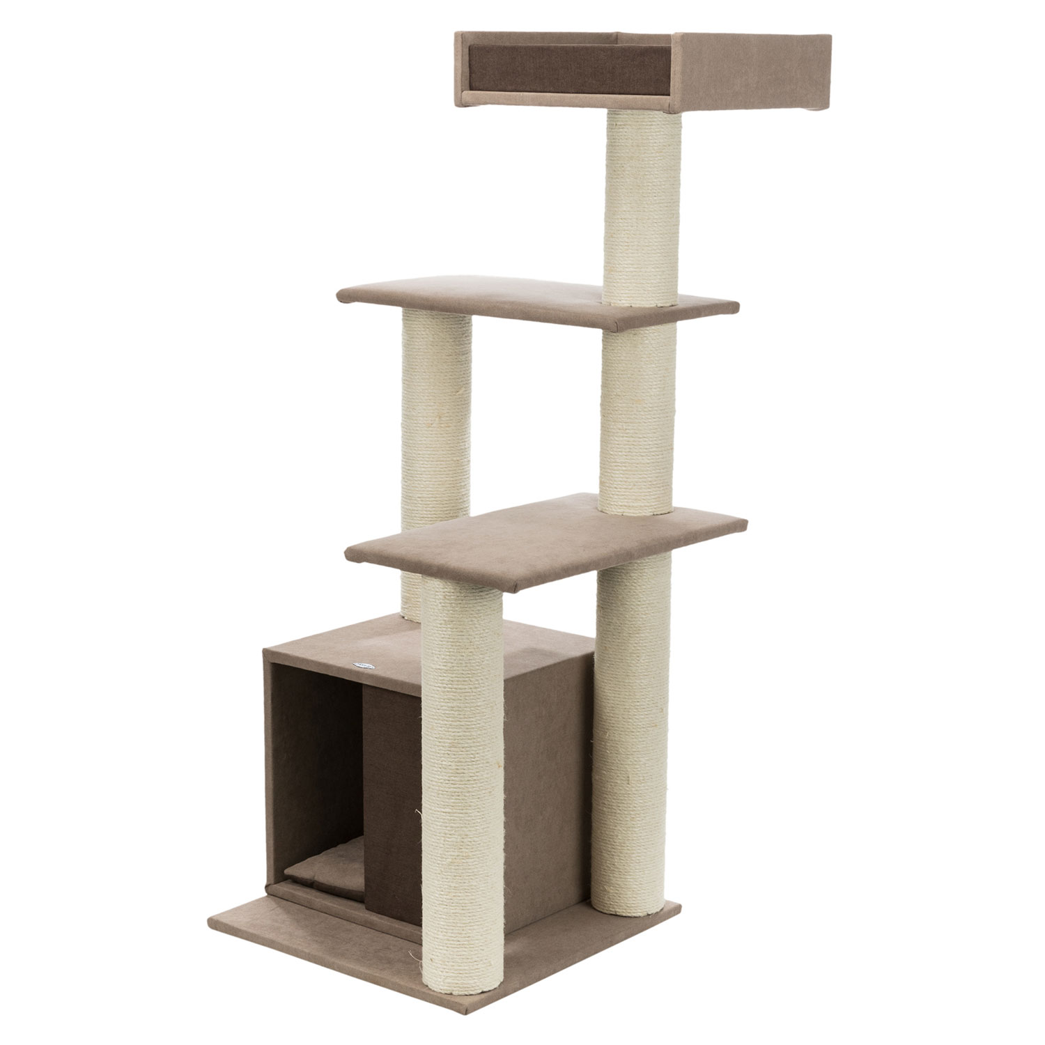 Poste Rascador Marcy, 130 cm, marrón