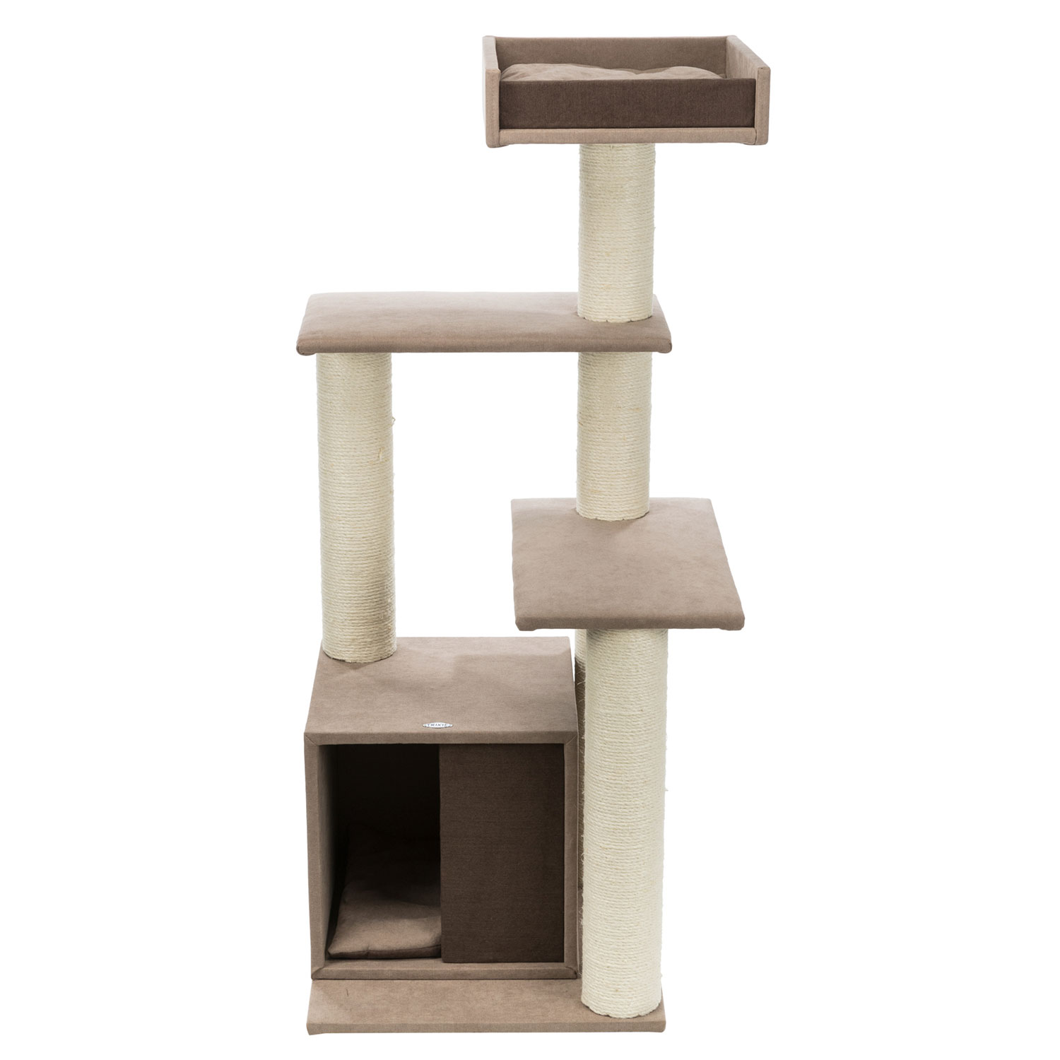 Poste Rascador Marcy, 130 cm, marrón