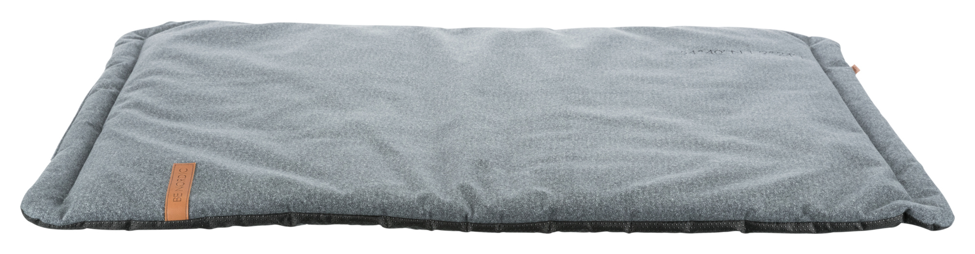 Colchoneta Föhr Soft BE NORDIC, 100 x 70 cm, Gris