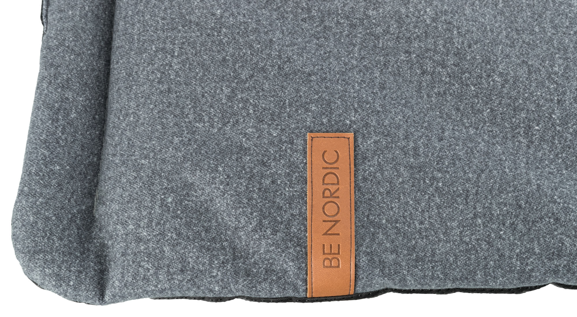 Colchoneta Föhr Soft BE NORDIC, 100 x 70 cm, Gris