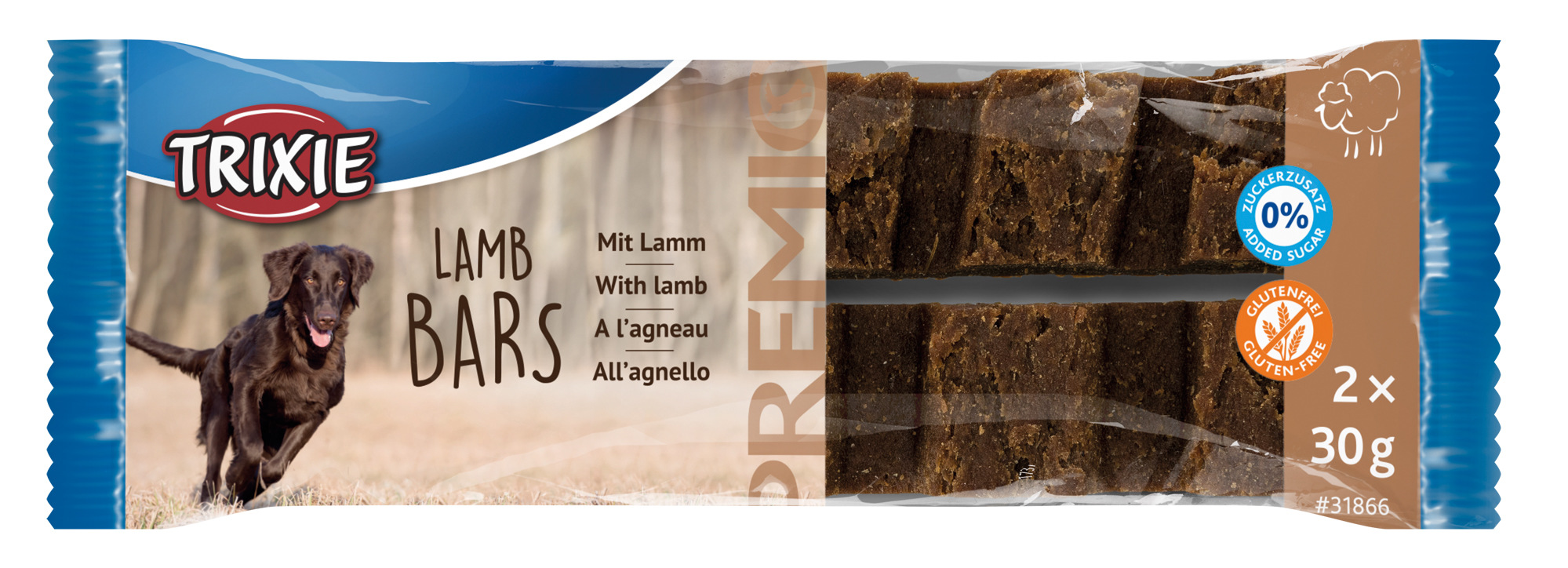 PREMIO Lamb Bars, 2 × 30 g