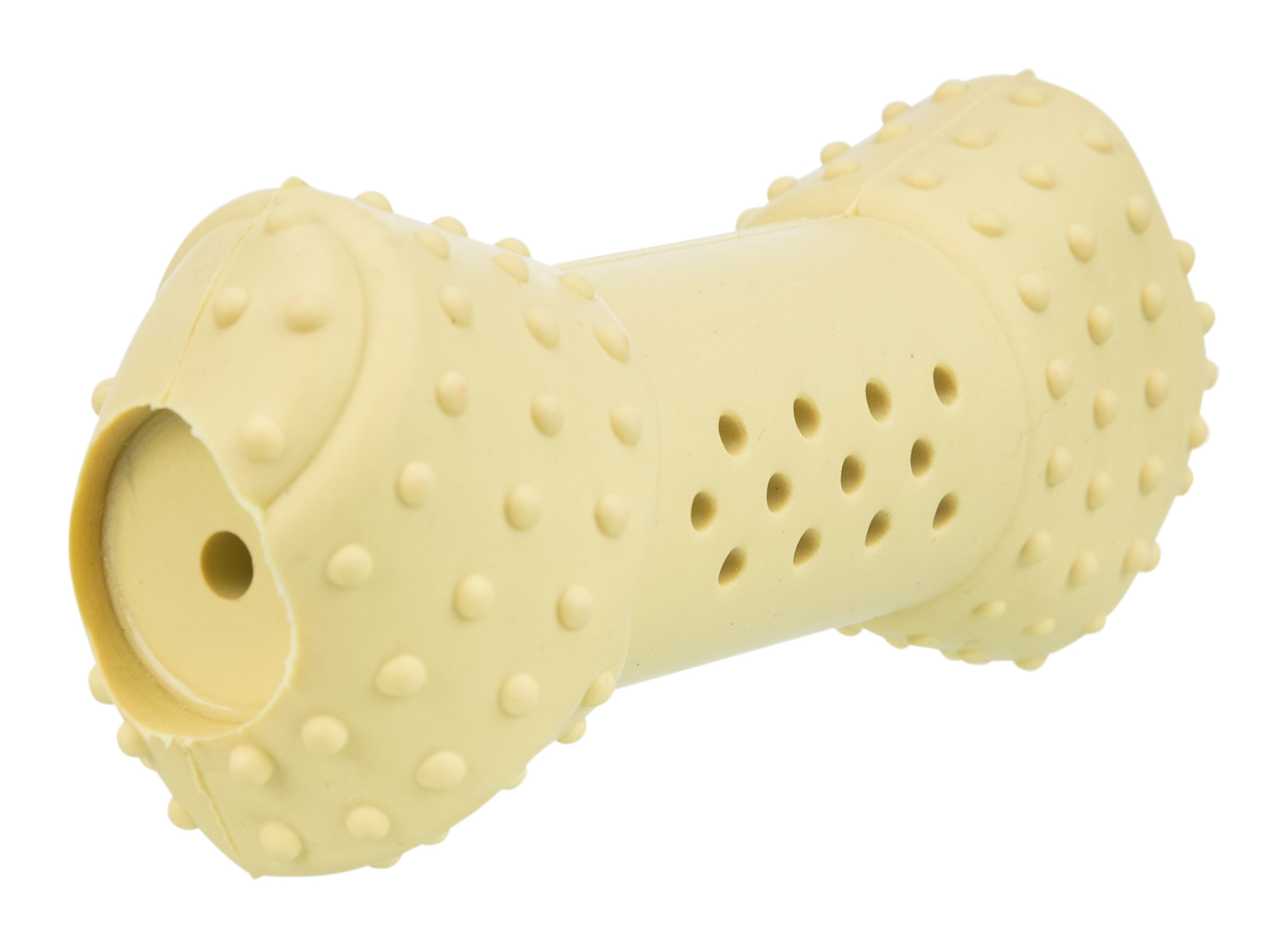 Hueso refrescante JUNIOR, caucho natural, 10 cm