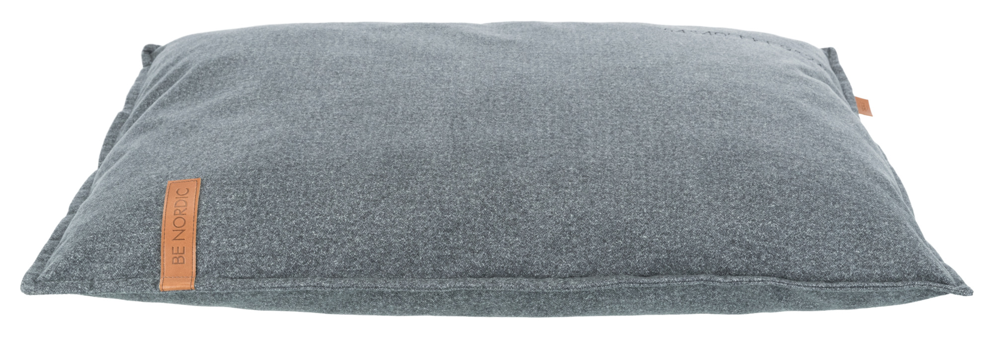 Cojín Föhr Soft BE NORDIC, 70 × 50 cm, Gris