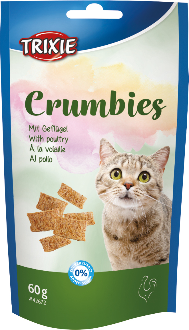 Crumbies con ave de corral y taurina, 60 g
