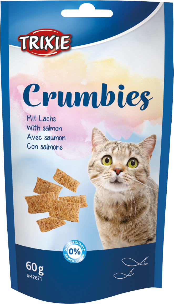 Crumbies con salmón y taurina, 60 g