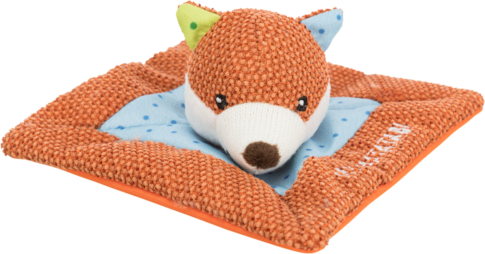 Mantita zorro JUNIOR, tejido, 13 × 13 cm