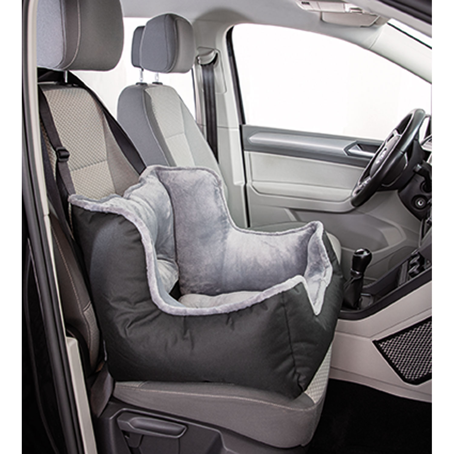 Asiento de Coche, 50 × 40 × 50 cm, Negro/Gris