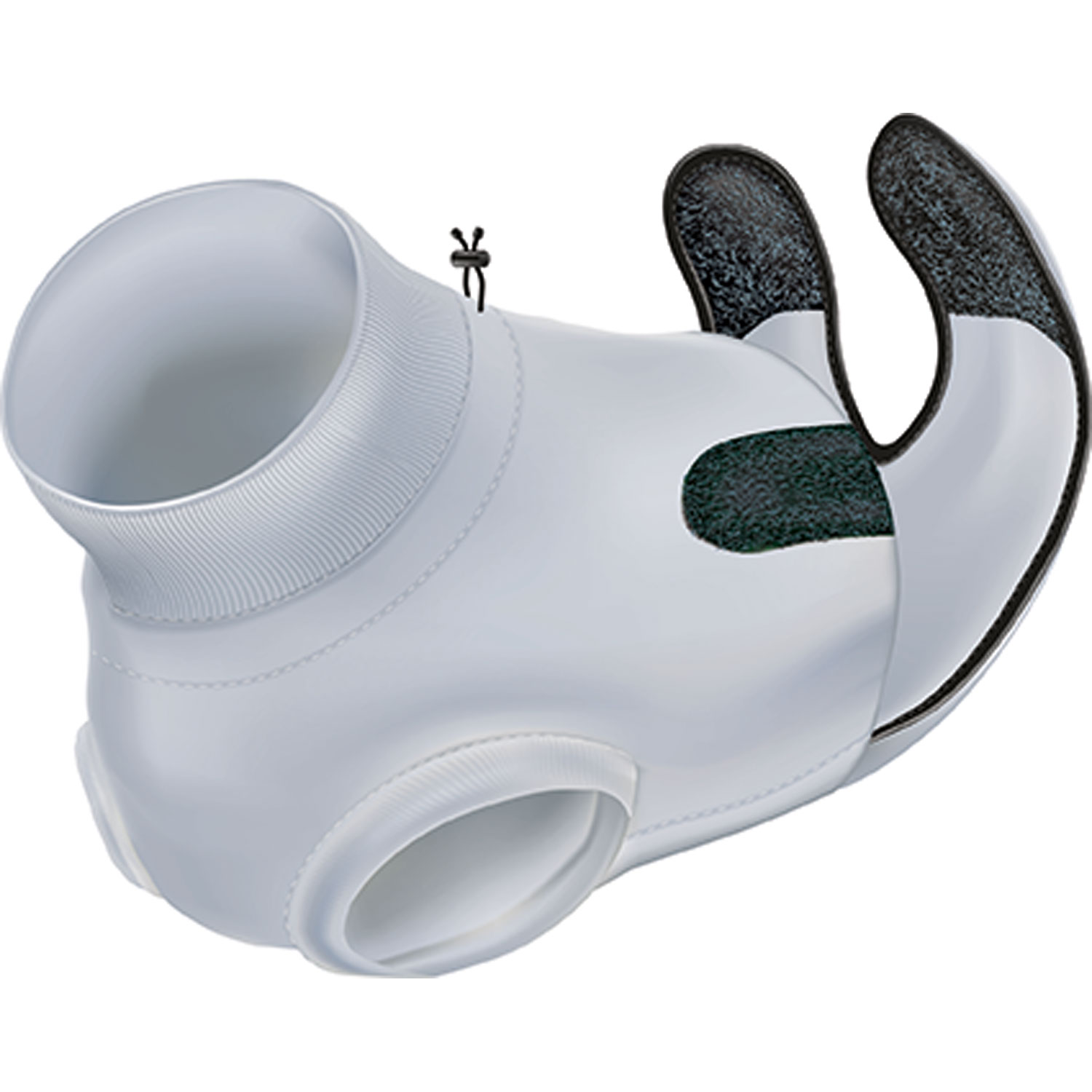 Body Protector para Gatos, S–M, Gris