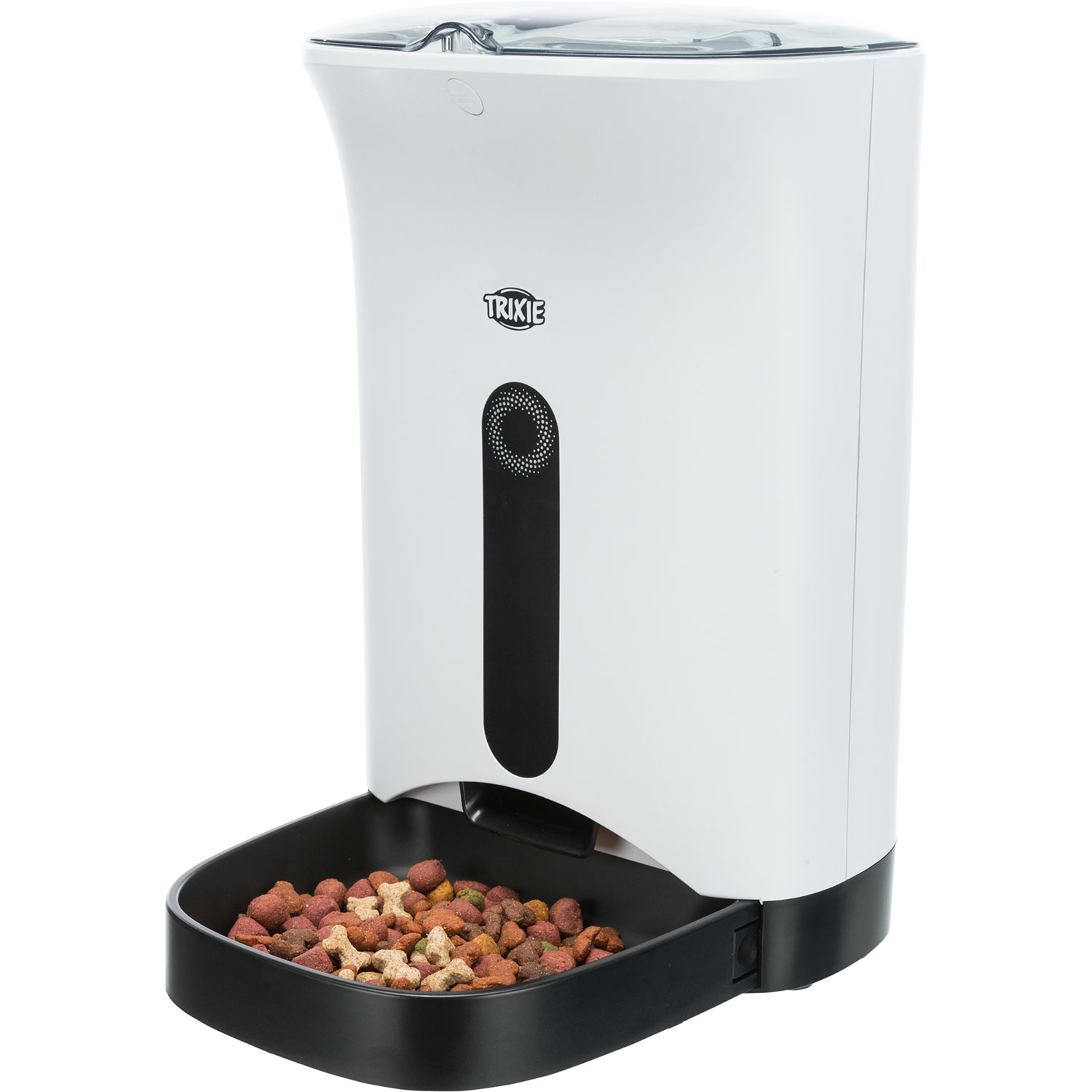 Comedero automático TX8, 4.3 l/24 × 38 × 19 cm, Blanco/Negro