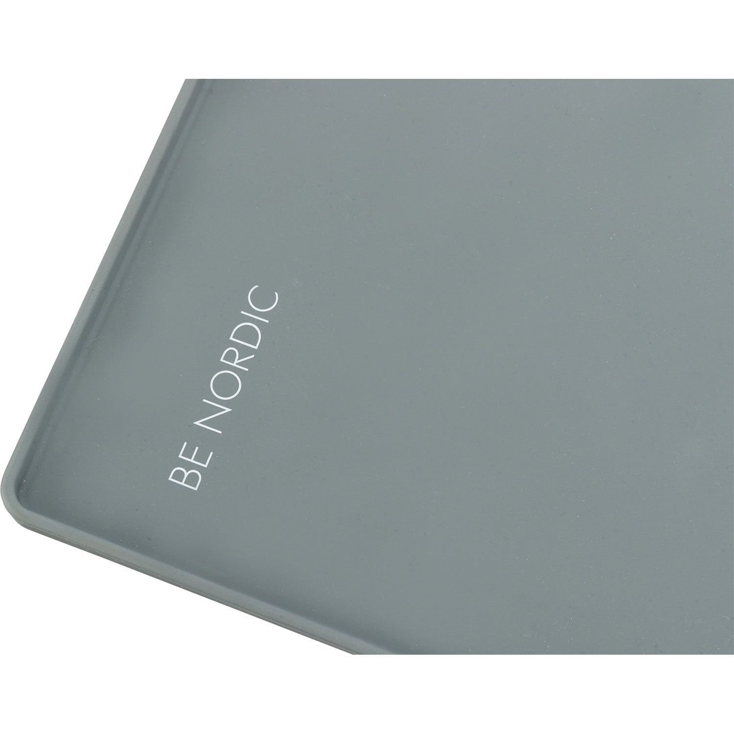 Salvamanteles BE NORDIC, silicona, 48 × 30 cm, Gris