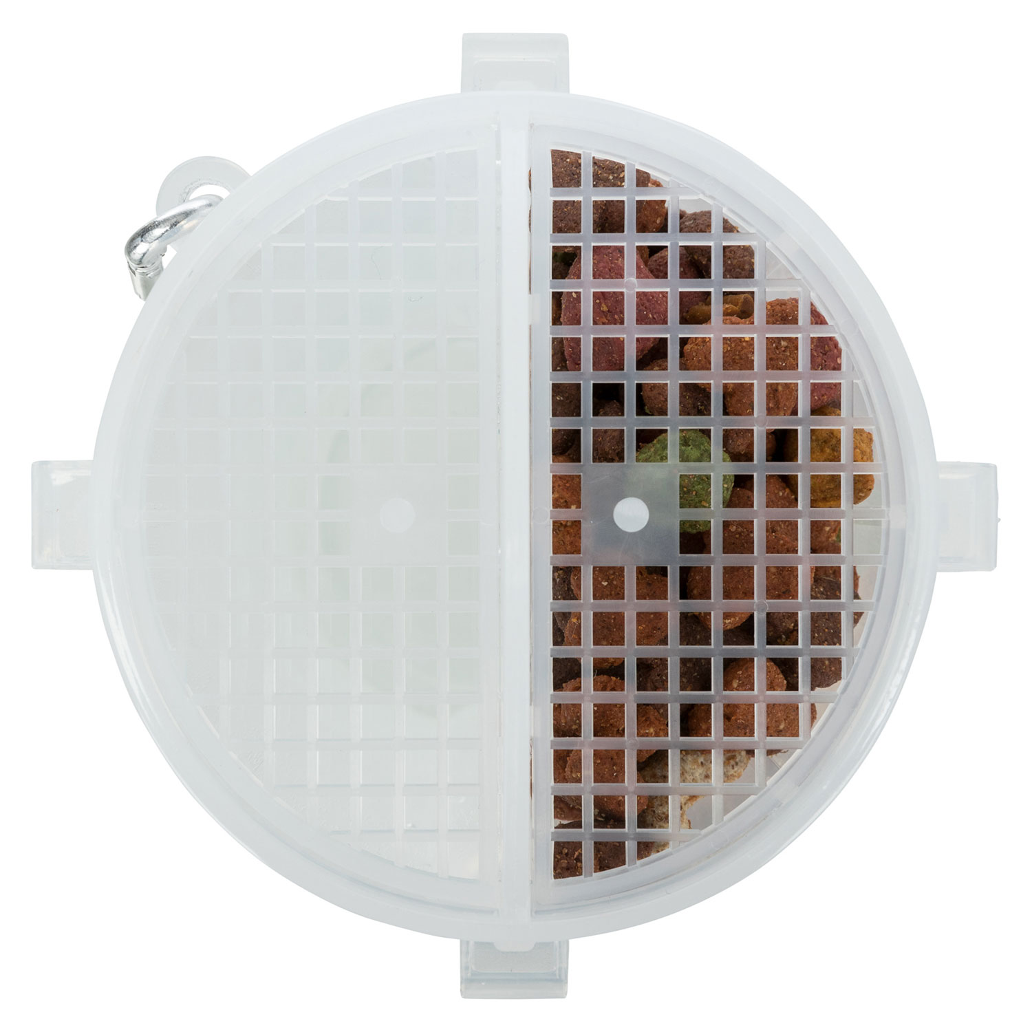 Recipiente comida y agua, Plástico, 2 × 0.35 l/ø11 × 23 cm