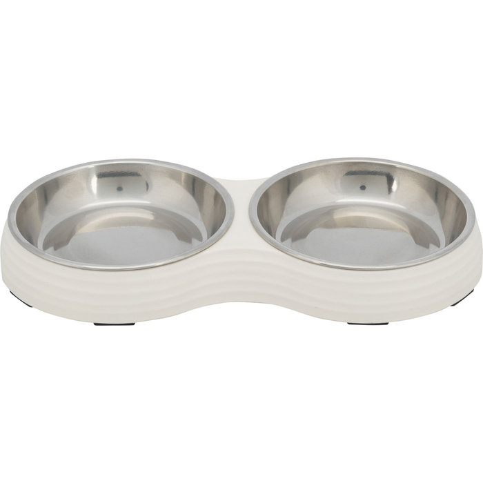 Set Comederos, melamina/acero inoxidable