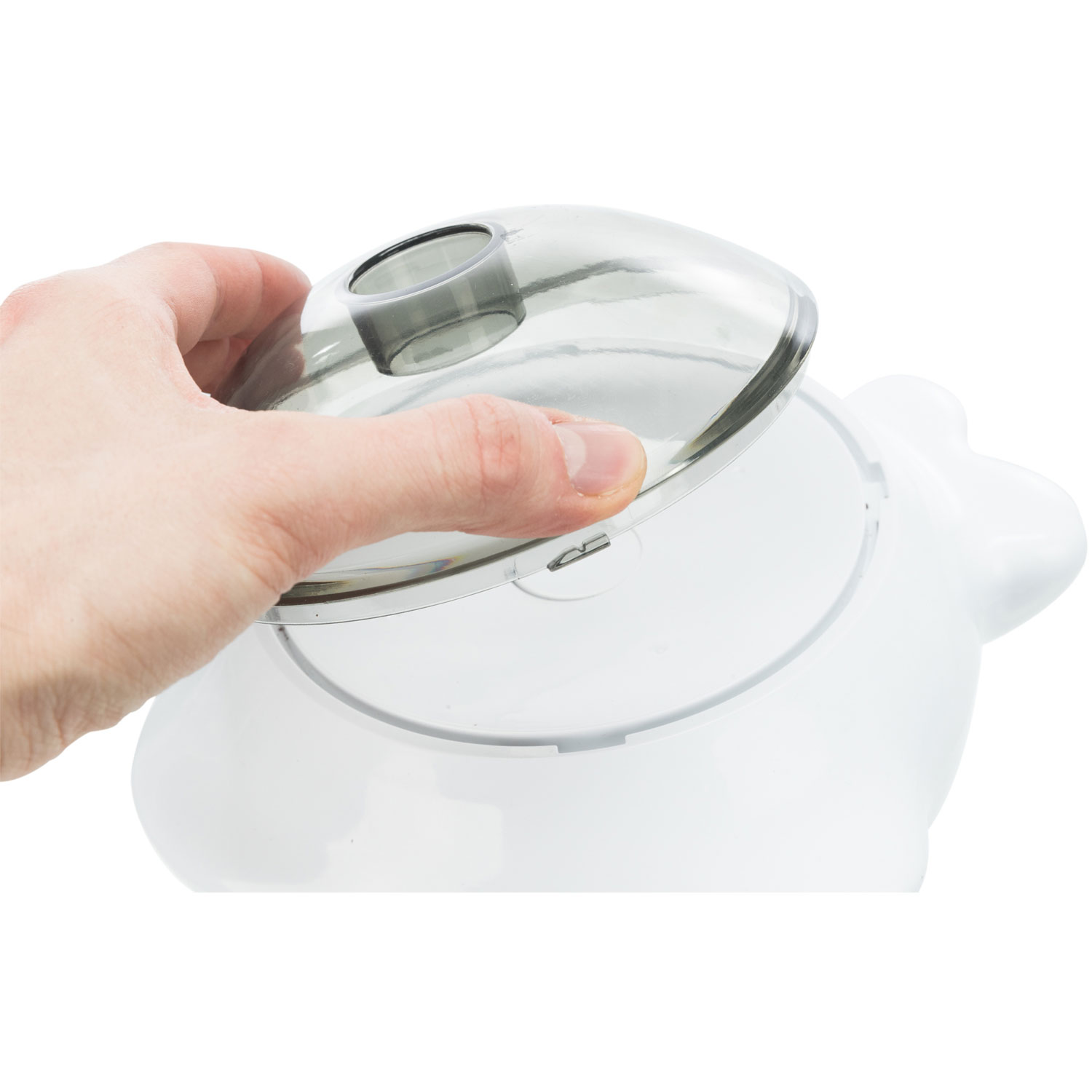 Snack Popper, 21 × 10 × 12 cm, Blanco