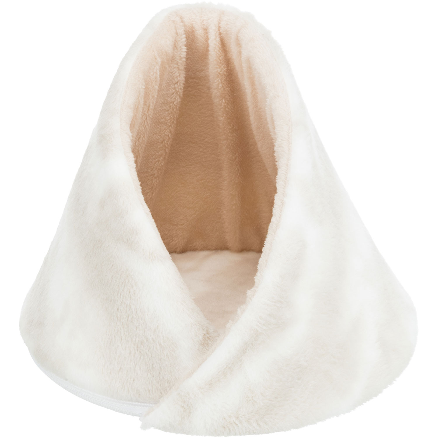 Cueva Suave Nelli, ø 43 × 35 cm, Blanco-Taupe