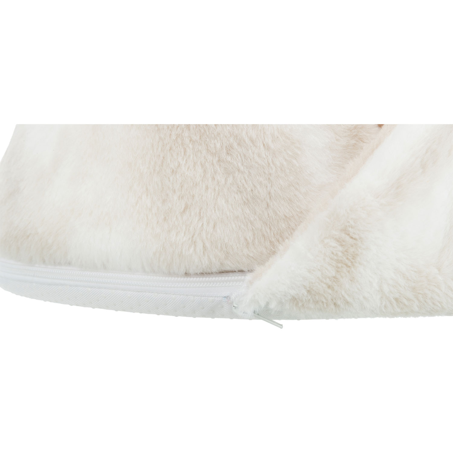 Cueva Suave Nelli, ø 43 × 35 cm, Blanco-Taupe