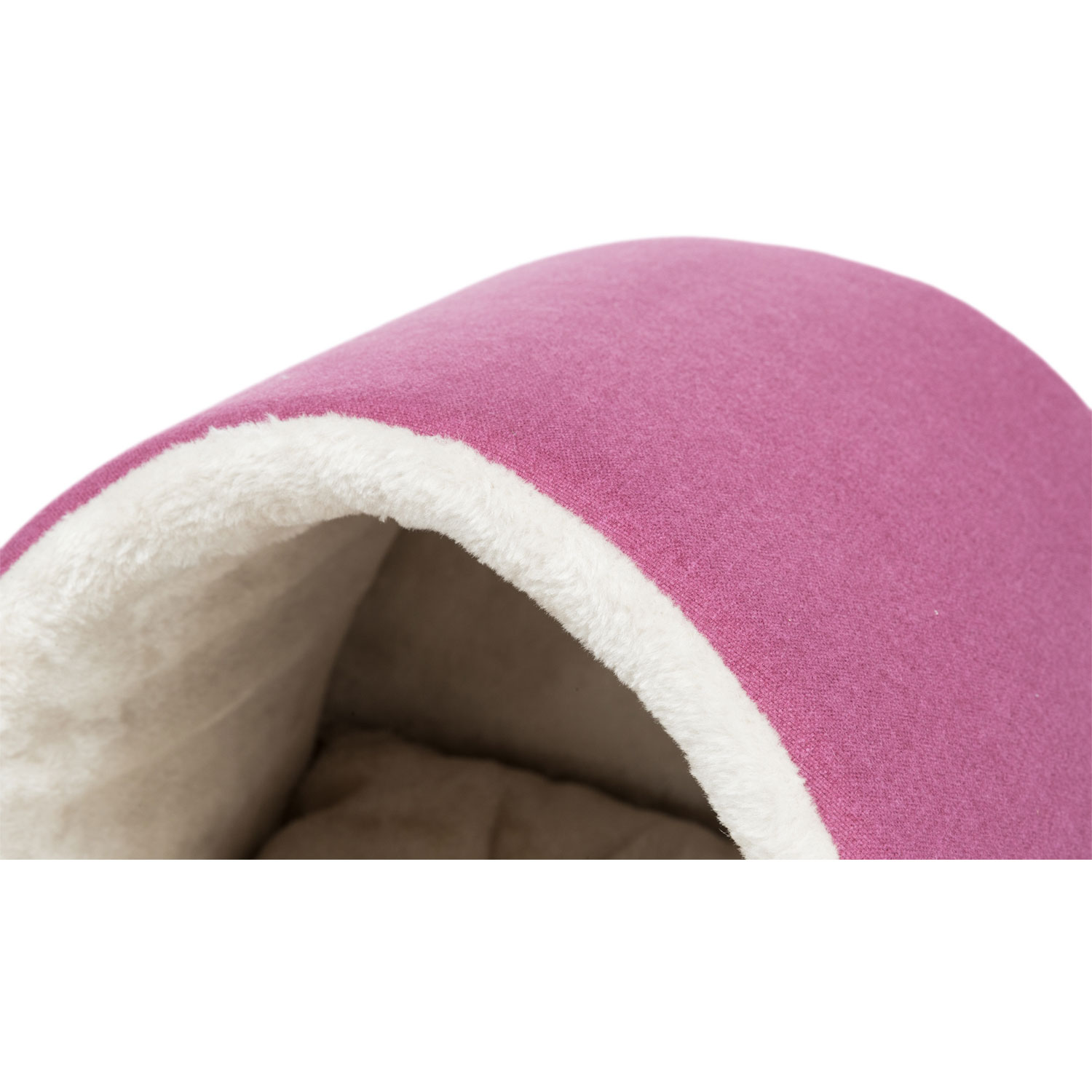 Cueva Suave Salva, 41 × 30 × 50 cm, Fucsia/Crema