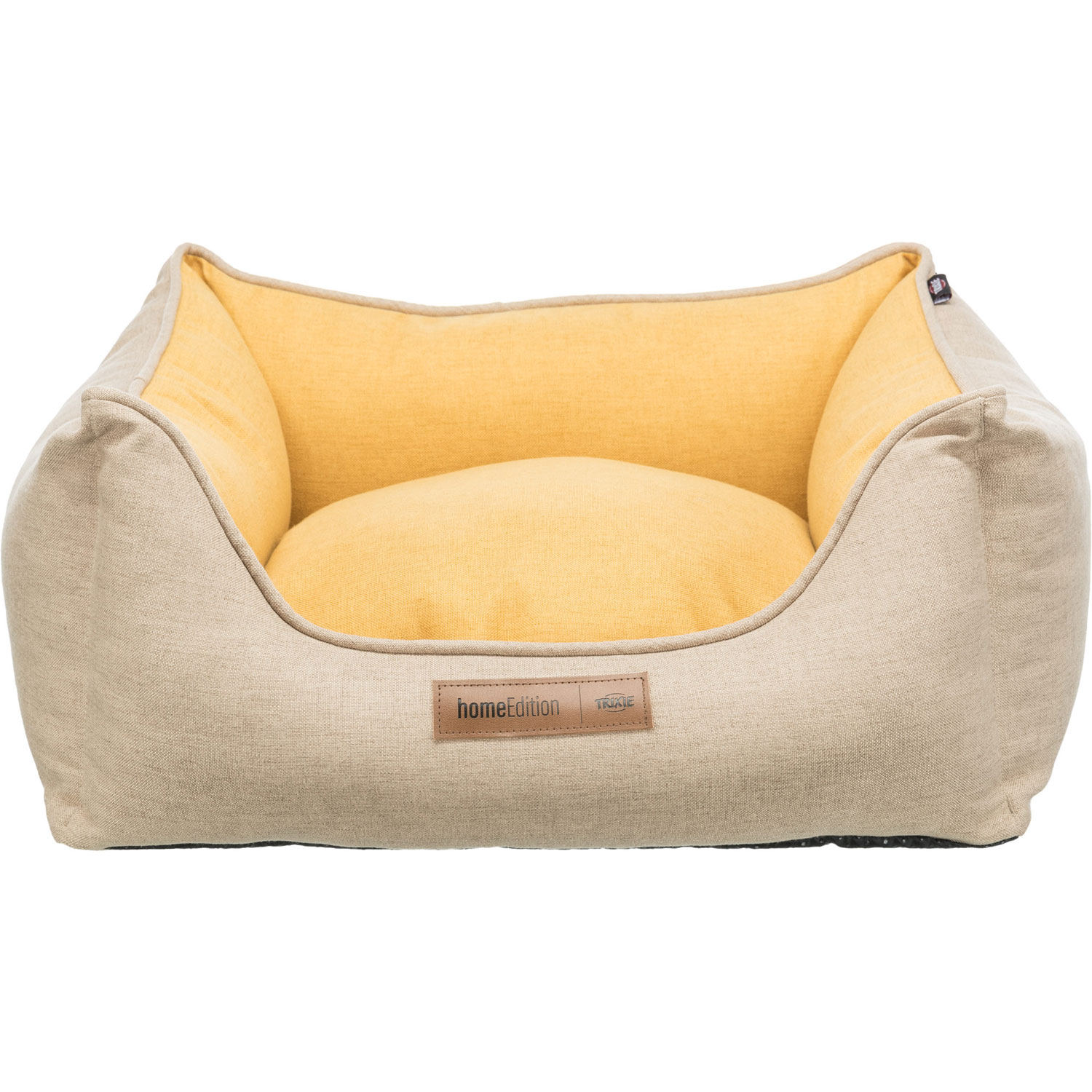 Cama Lona, cuadrado, 60 × 50 cm, Arena/Amarillo